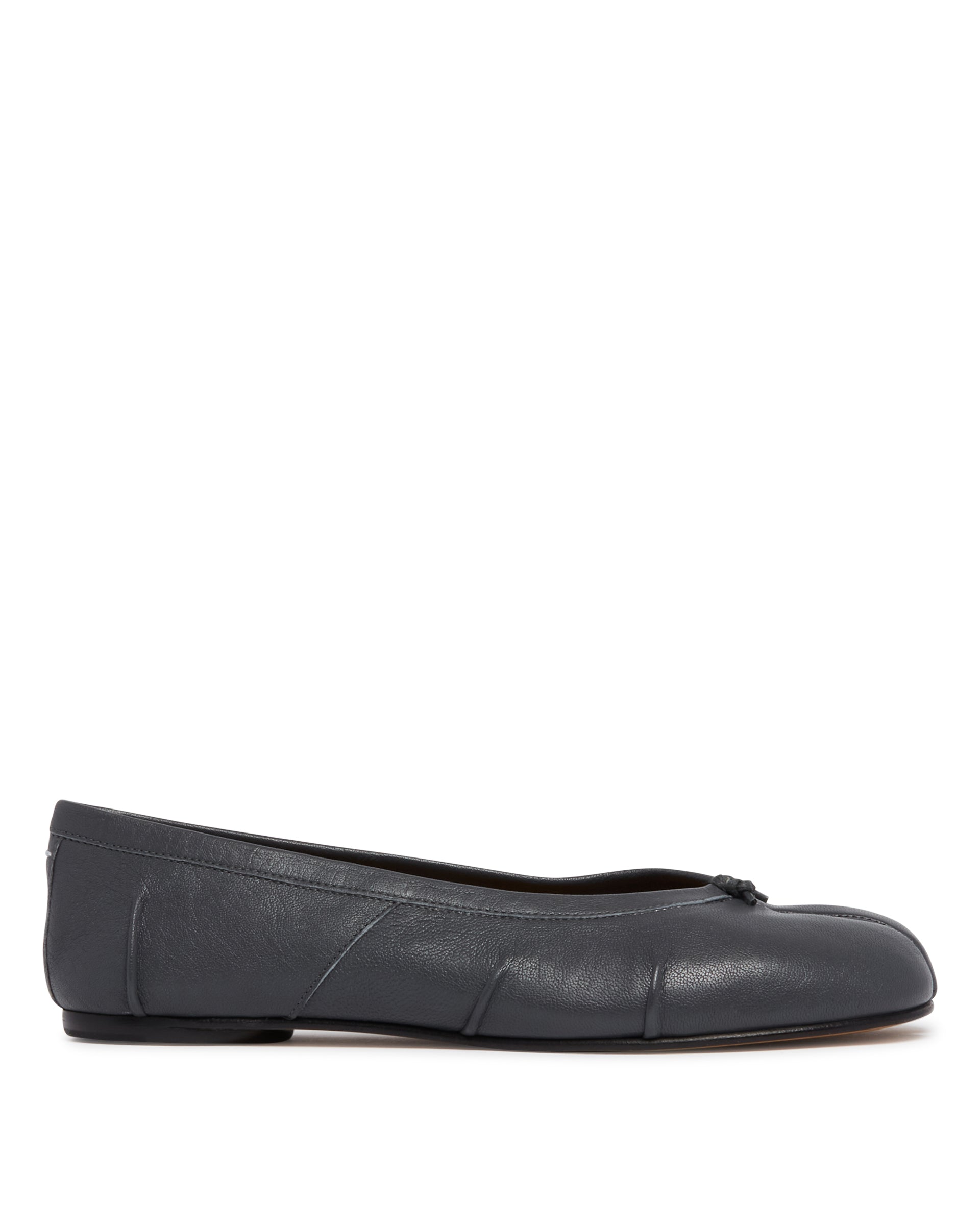 Maison Margiela Ballerine Tabi In Pelle Nere