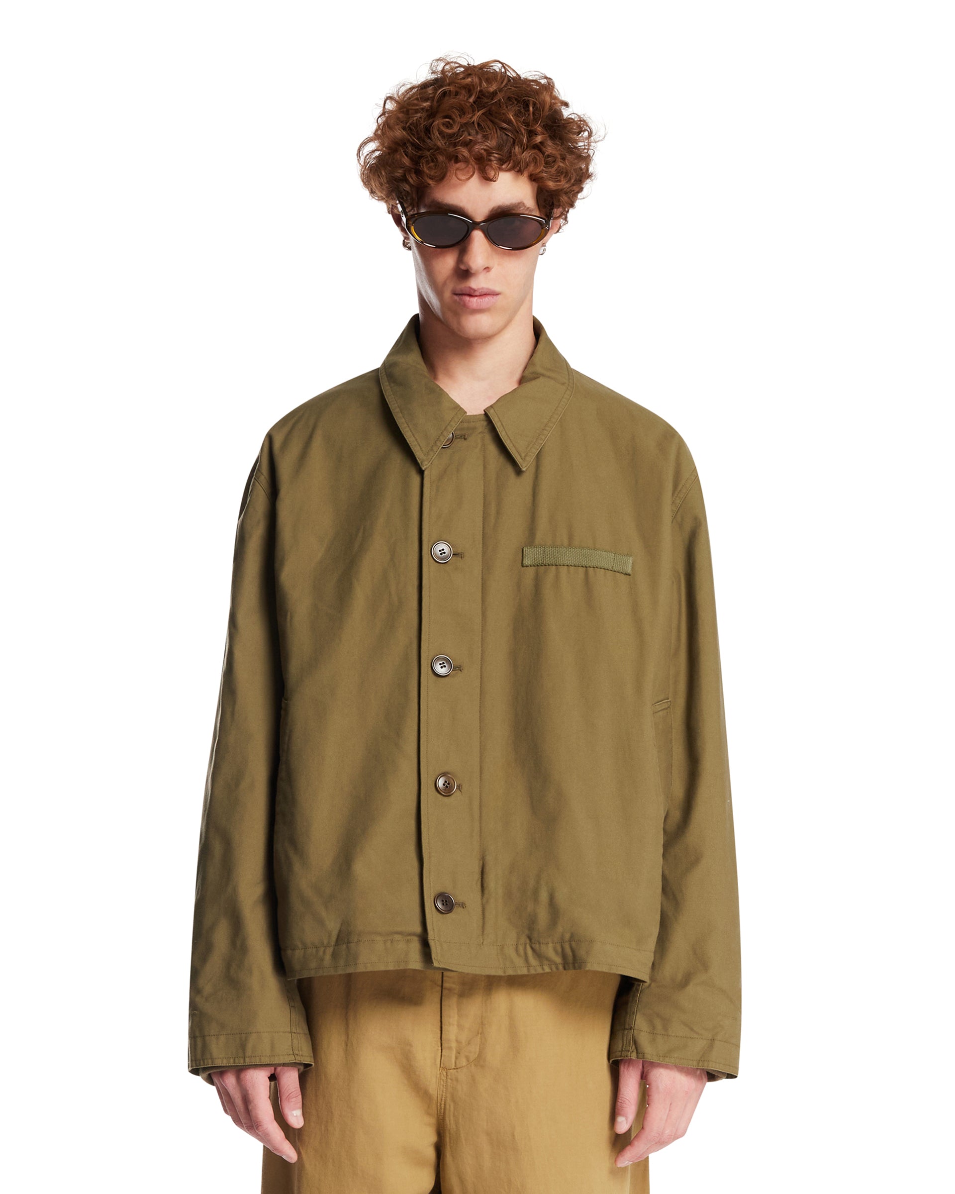 STUDIO NICHOLSON Giacca Linton Verde