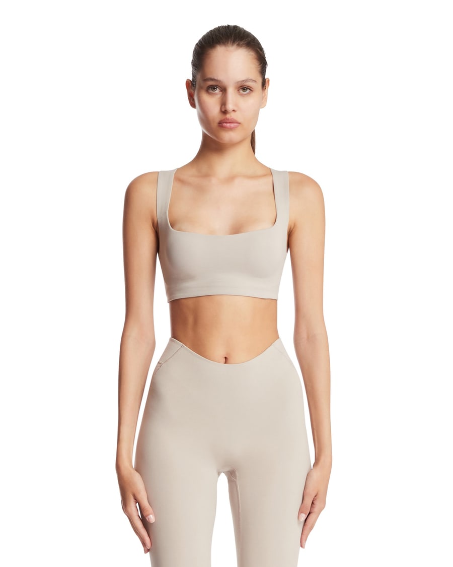 Nike NikeSKIMS Top Studio Stretch Beige