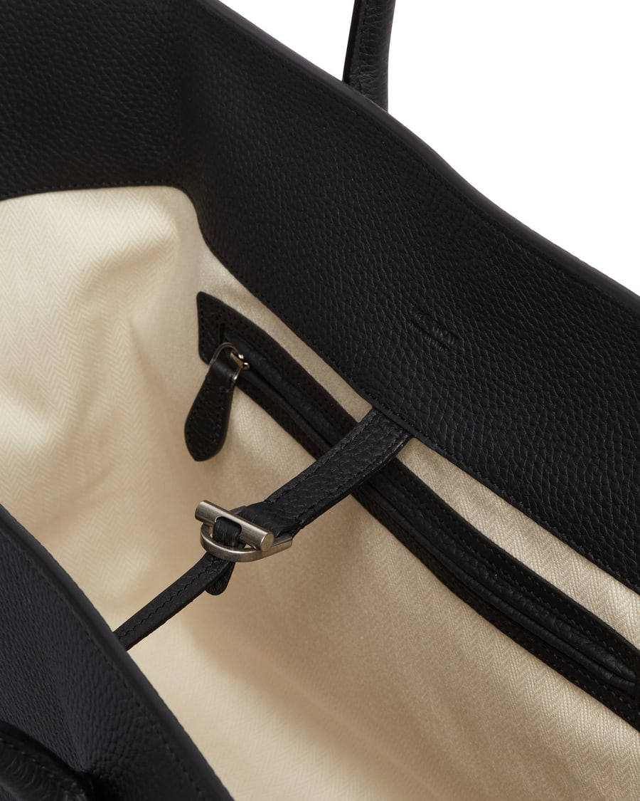 The Row Borsa Marlo Tote Nera, view 4