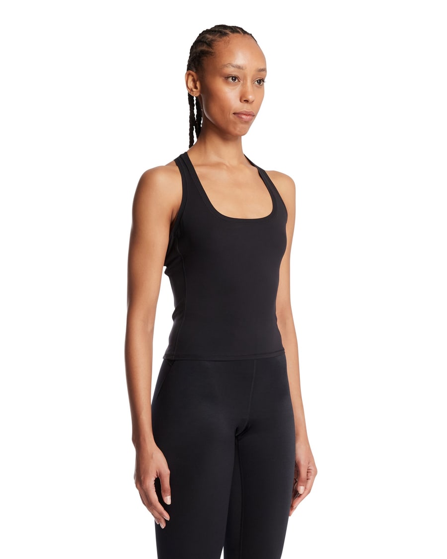 Nike NikeSKIMS Racer Top Nero, view 2