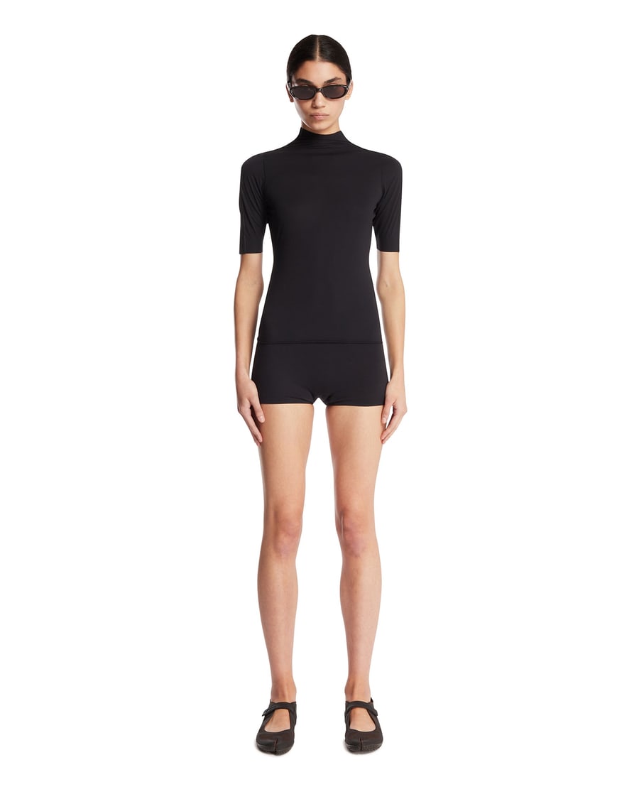 Nike NikeSKIMS Top Mock Neck Nero, view 3