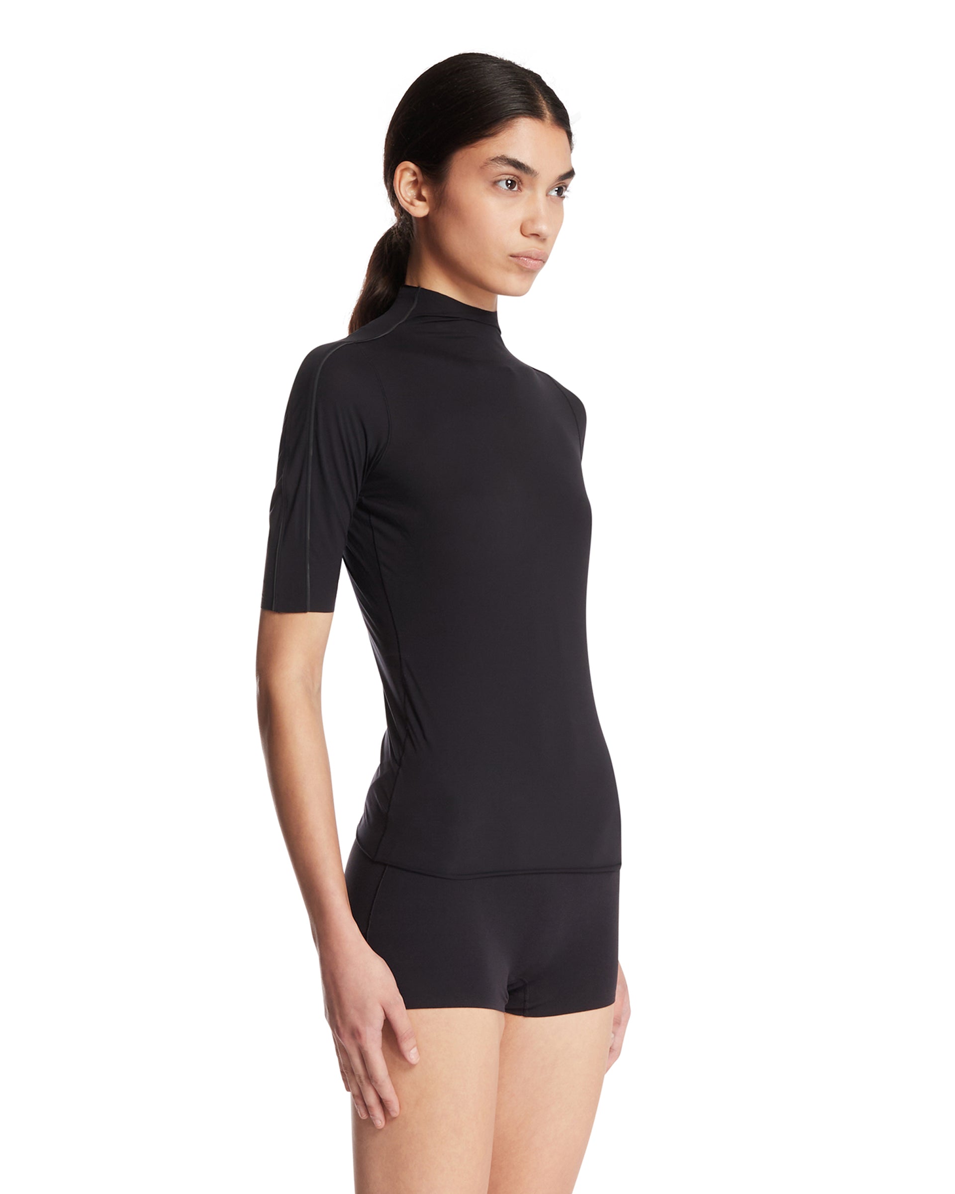 Nike NikeSKIMS Top Mock Neck Nero, view 2