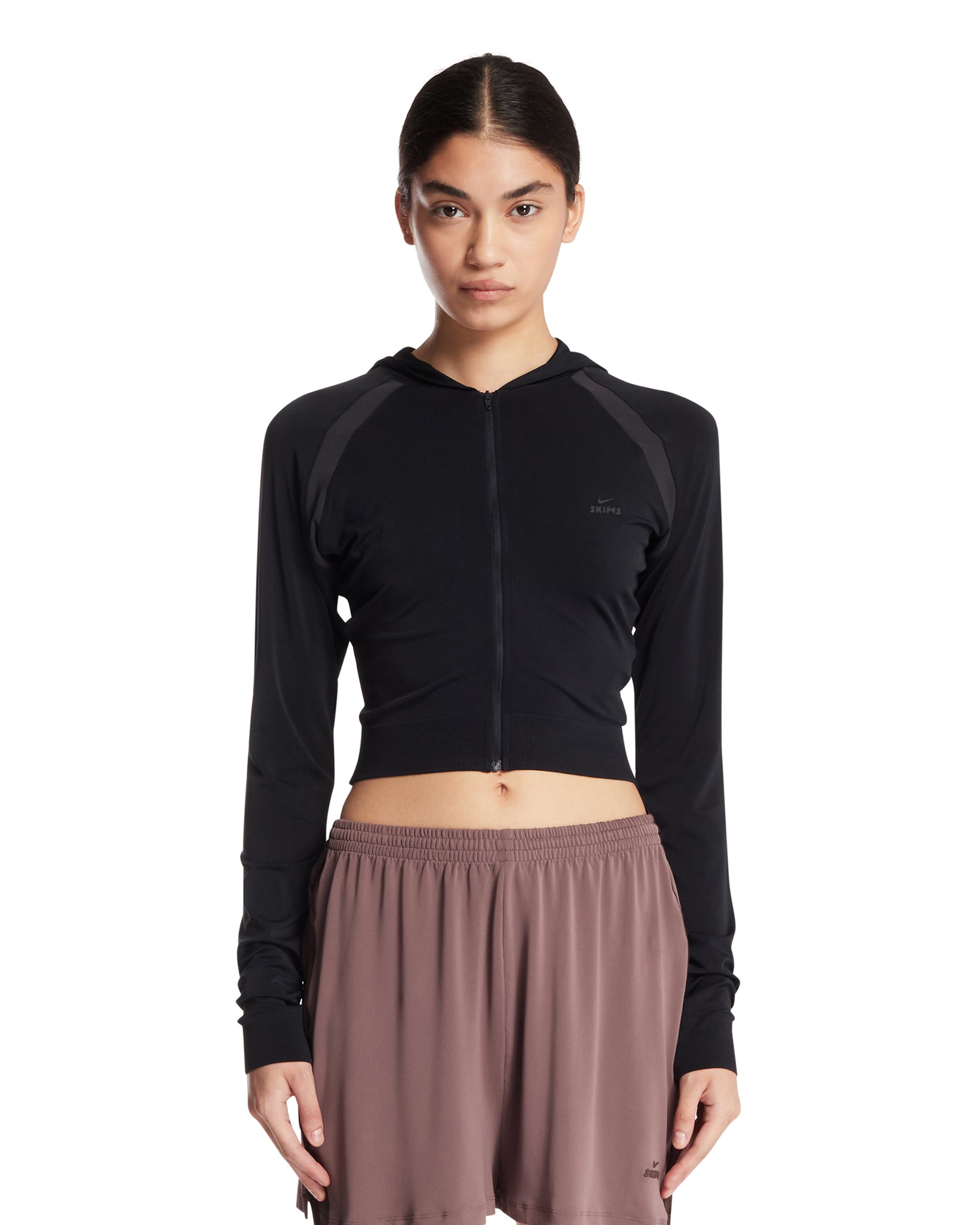 Nike NikeSKIMS Felpa Con Zip E Cappuccio Nera