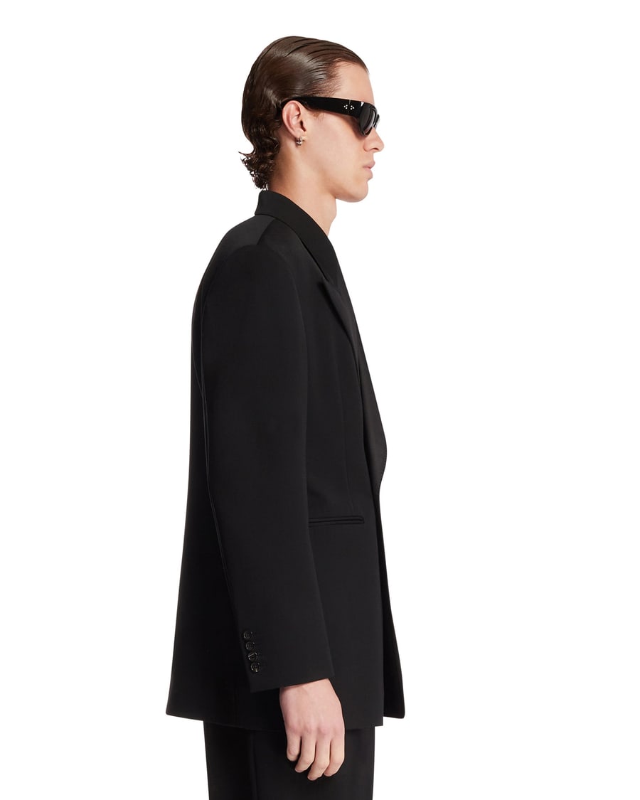 Saint Laurent Giacca Smoking Nera, view 4
