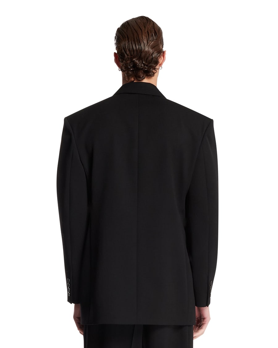 Saint Laurent Giacca Smoking Nera, view 5