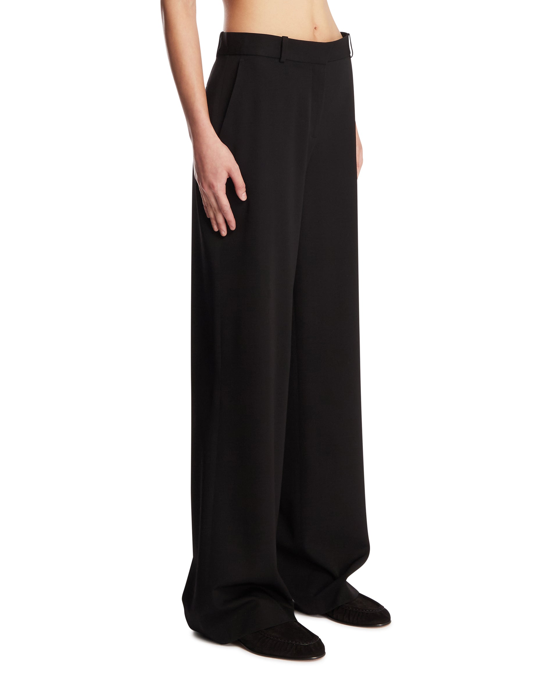The Row Pantaloni Coleman Neri, view 2