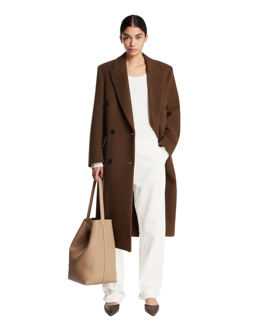 The Row Cappotto Bamira Marrone, view 3