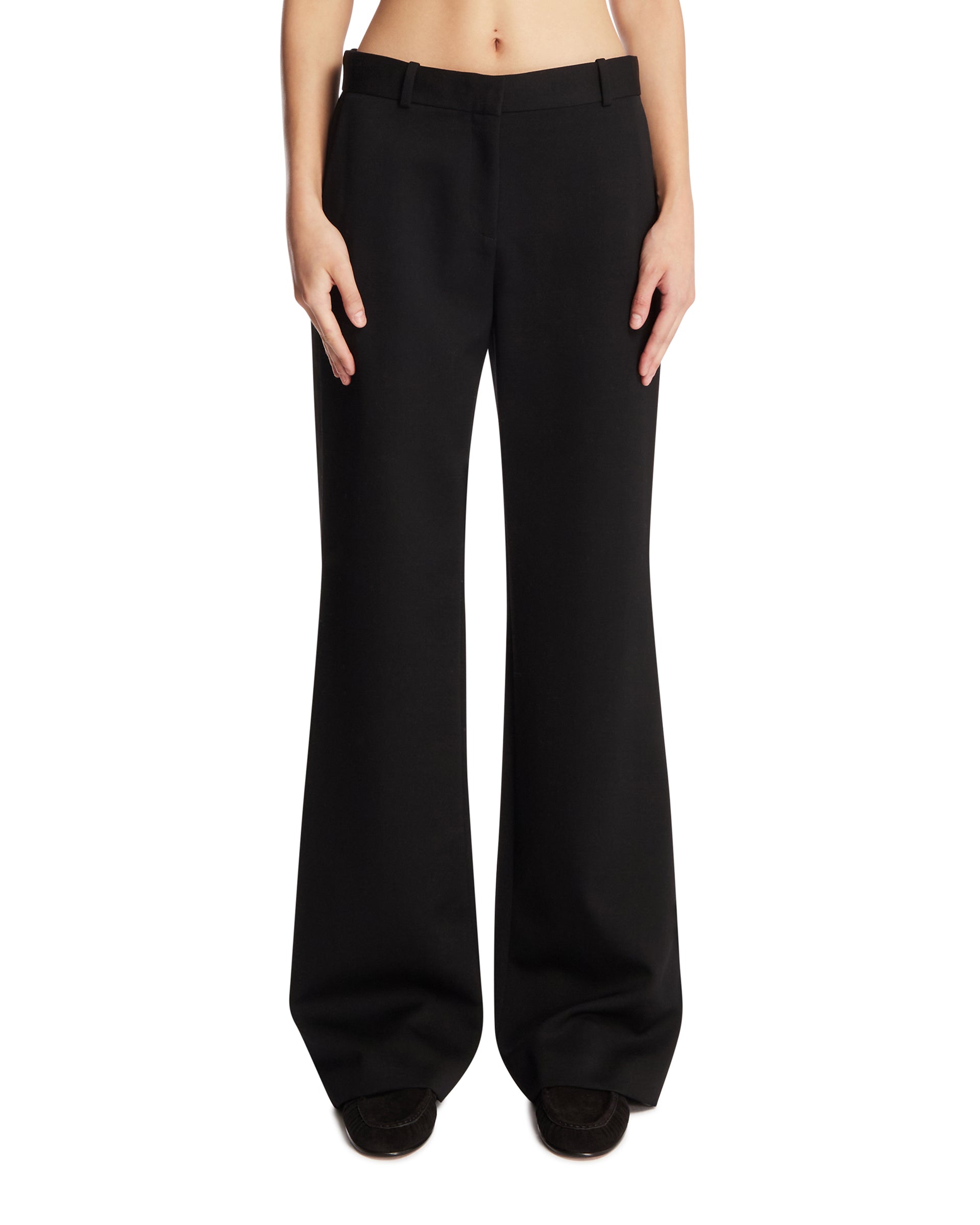 The Row Pantaloni Lind Neri