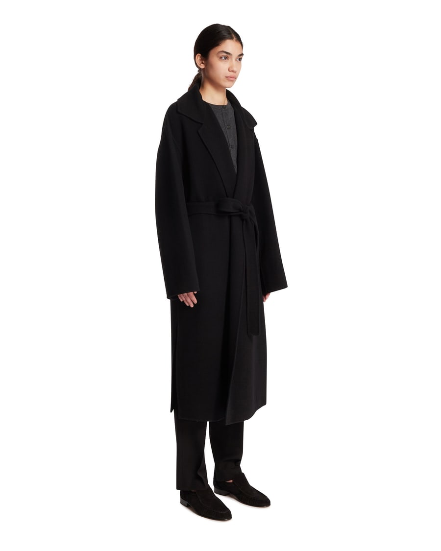The Row Cappotto Ciara Nero, view 2