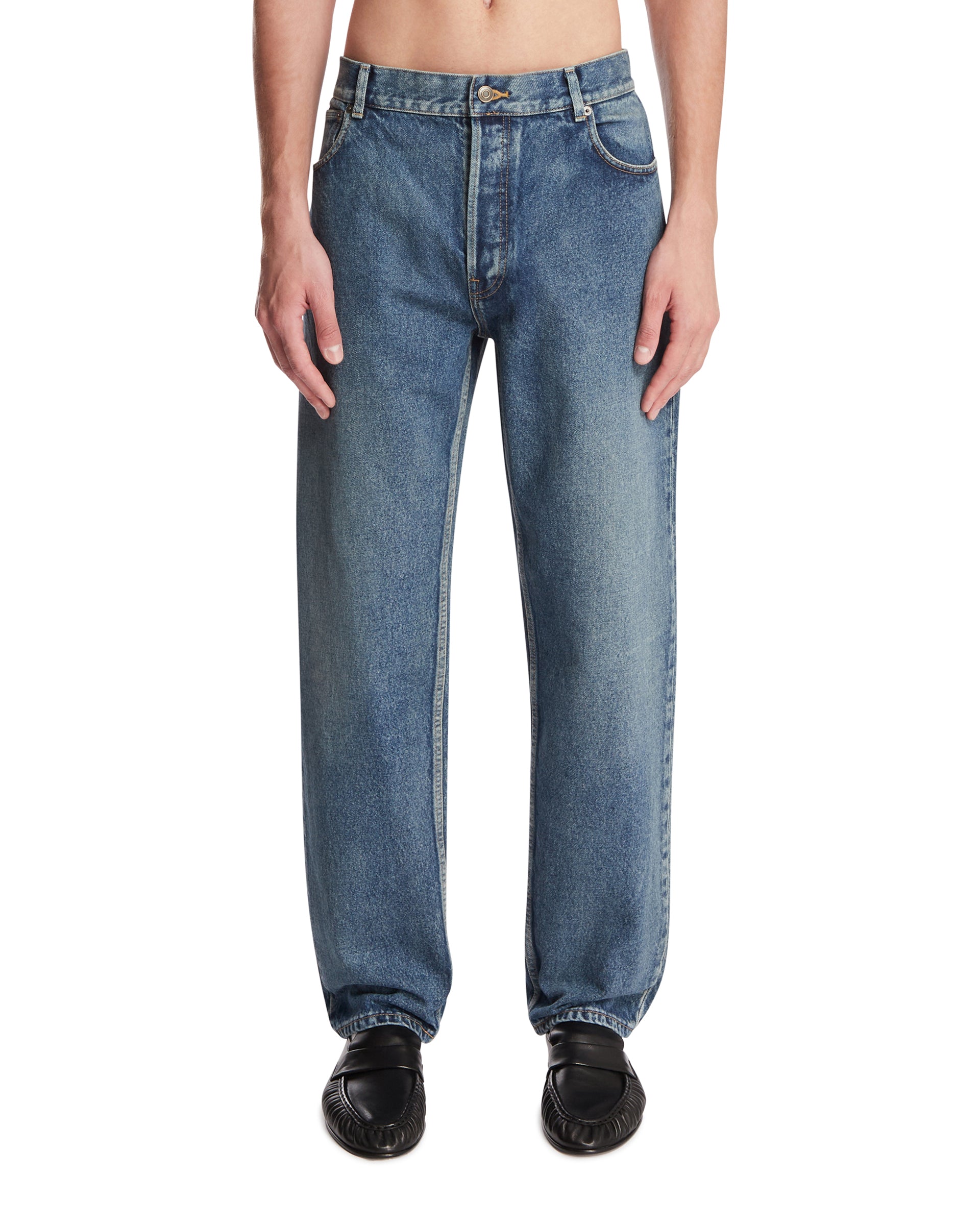 The Row Jeans Cinque Tasche Blu