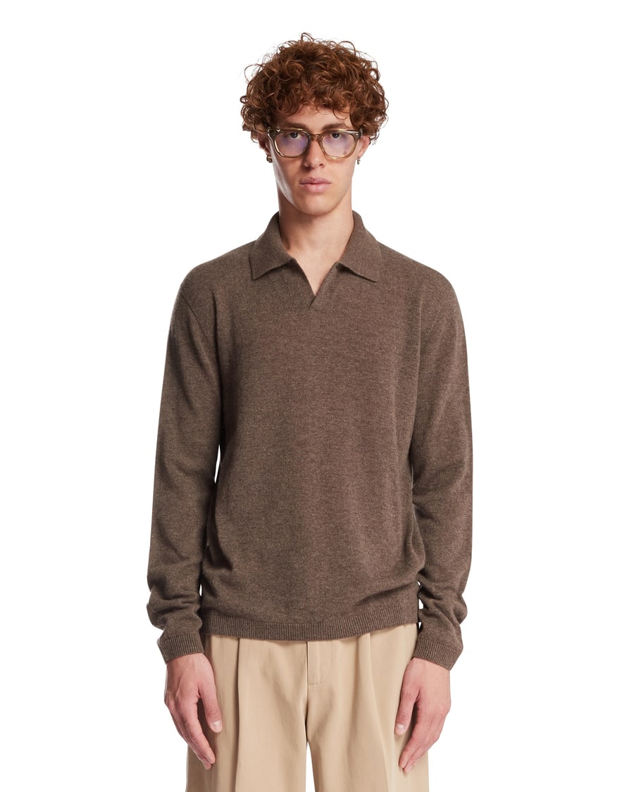 The Row Polo Ripley Marrone