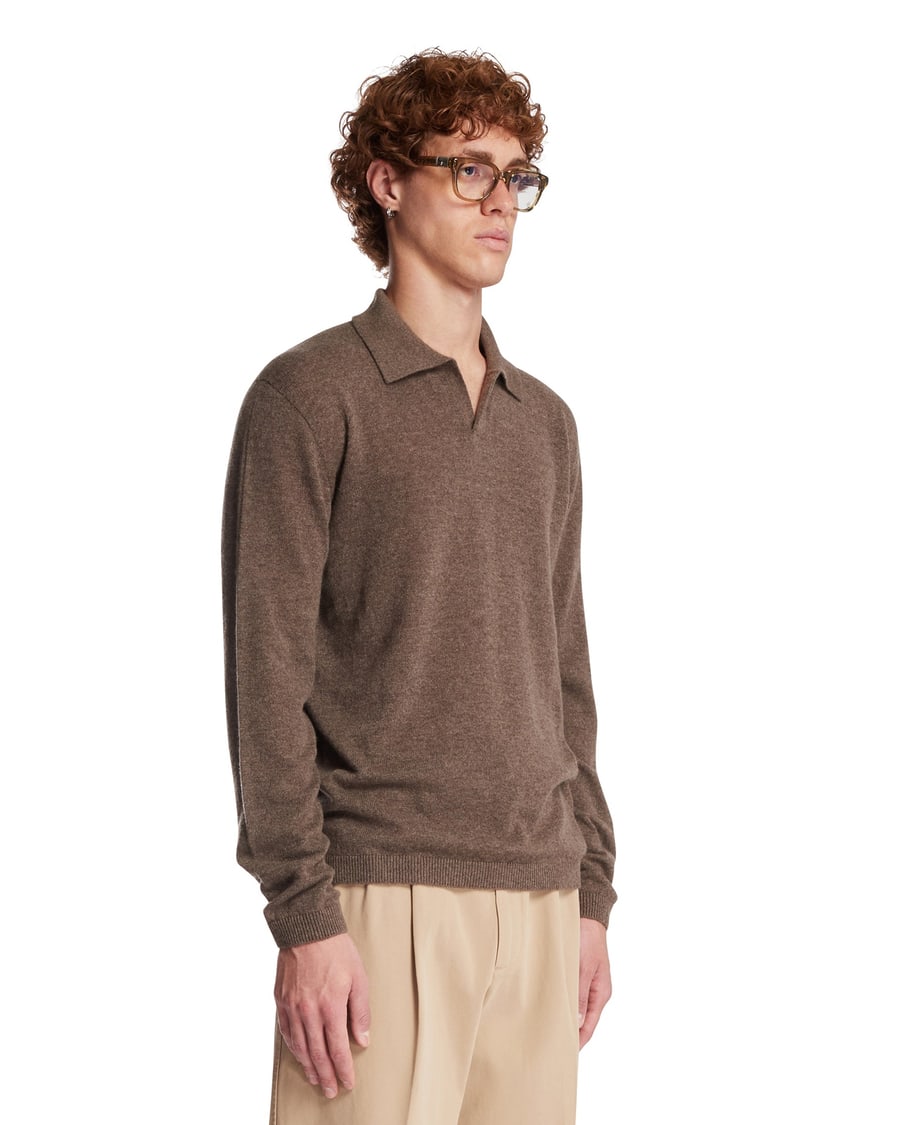 The Row Polo Ripley Marrone, view 2