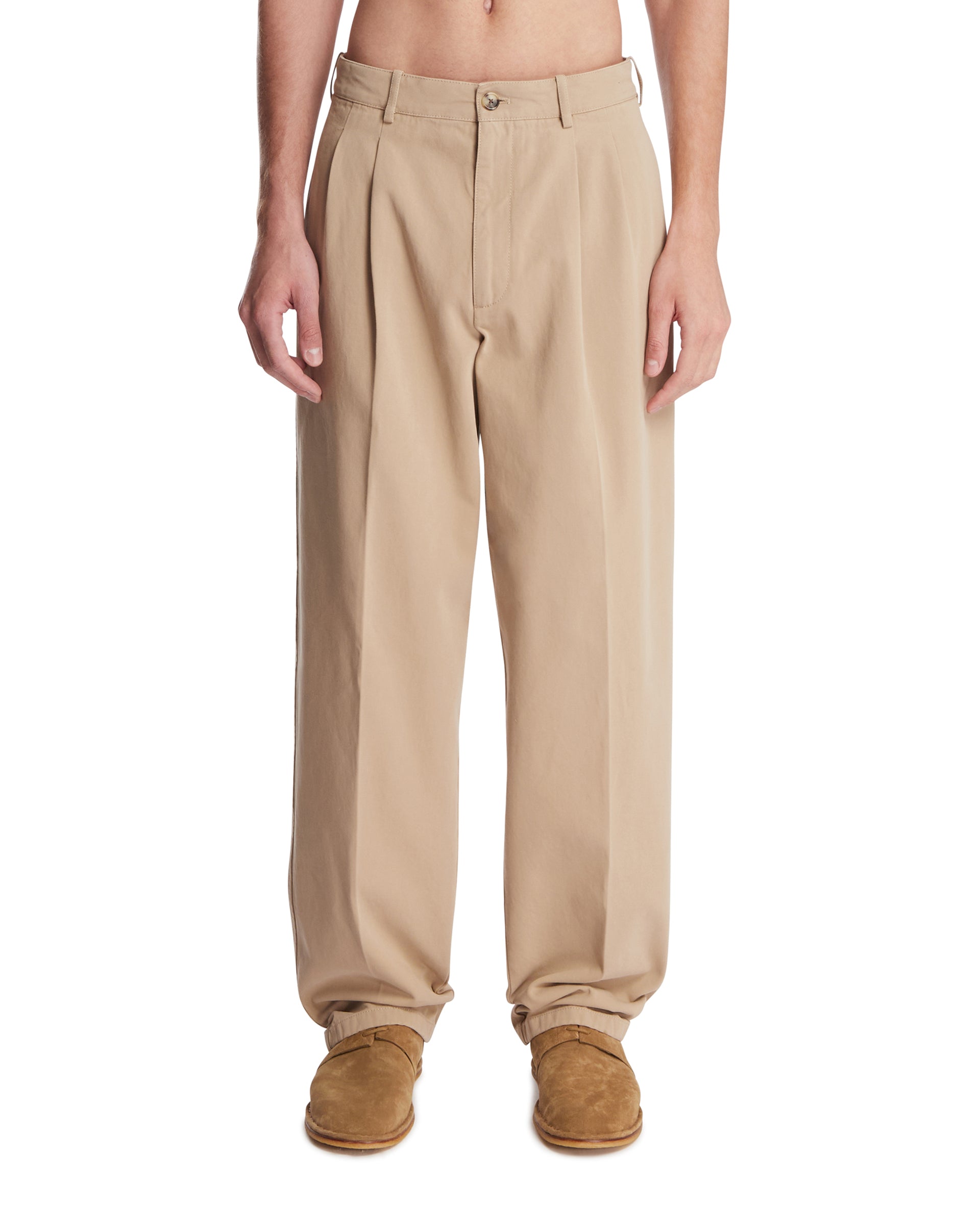 The Row Pantaloni Tomasino Beige