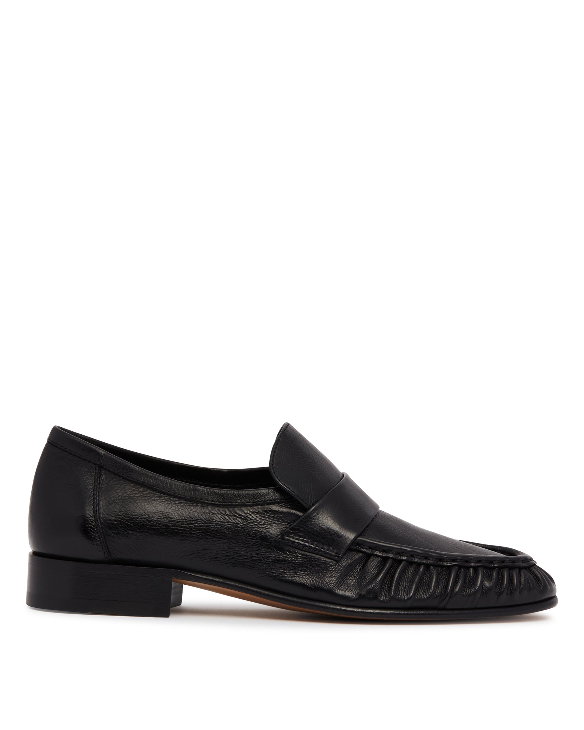 The Row Mocassini Soft Neri