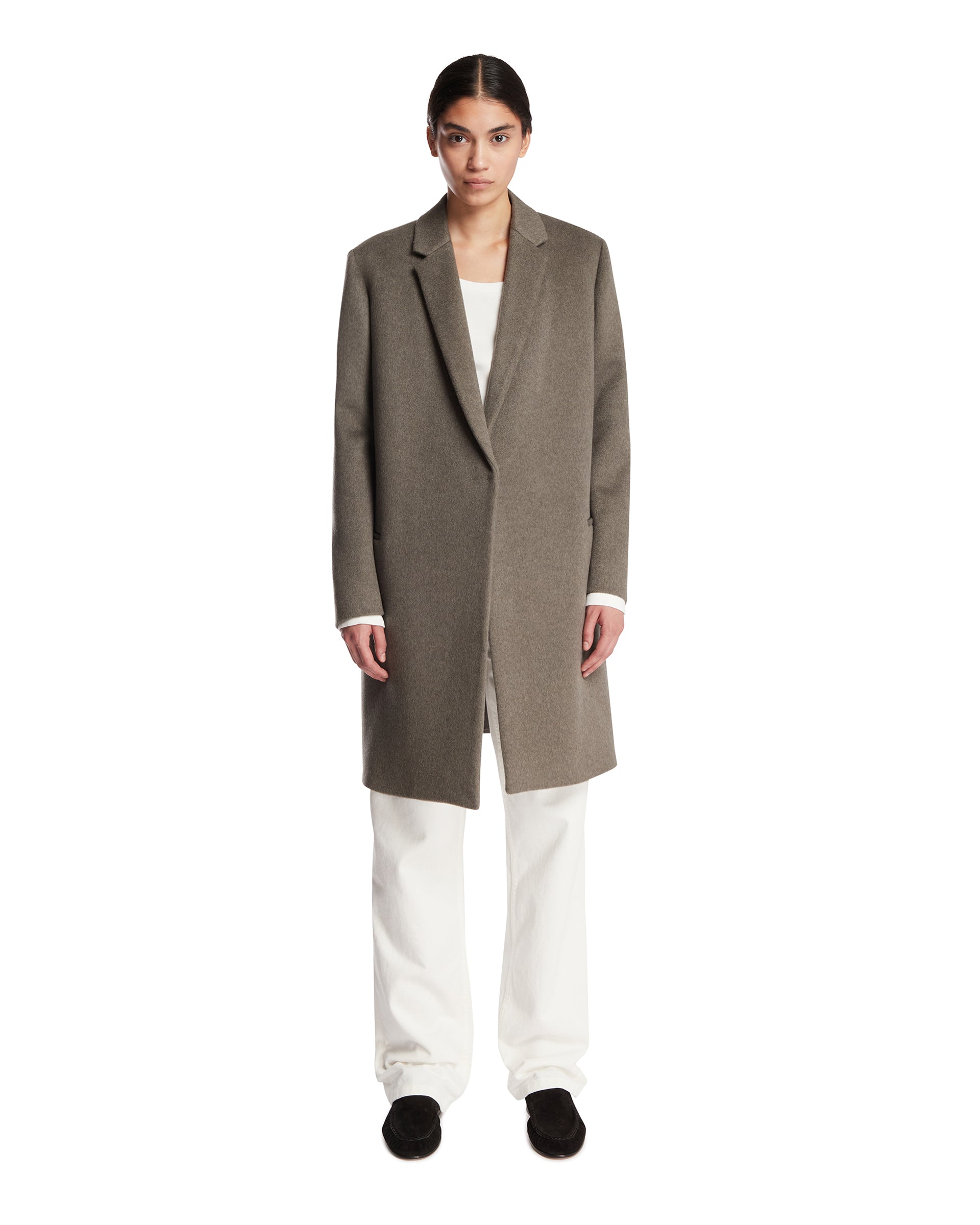 The Row Cappotto Ciel Grigio