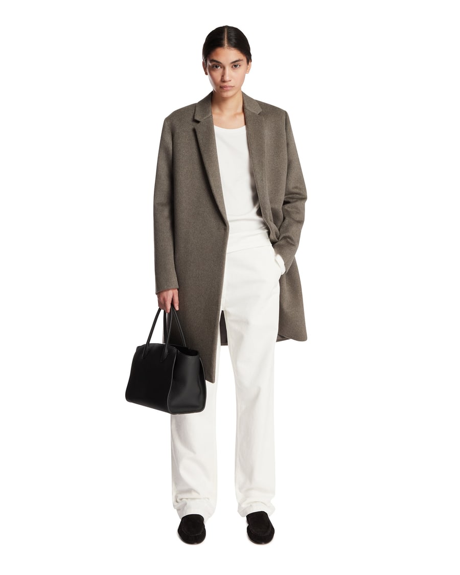 The Row Cappotto Ciel Grigio, view 3