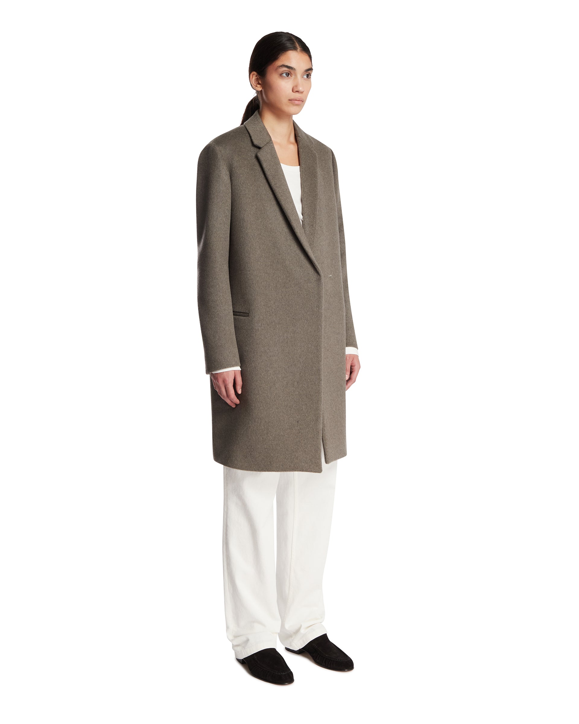 The Row Cappotto Ciel Grigio, view 2