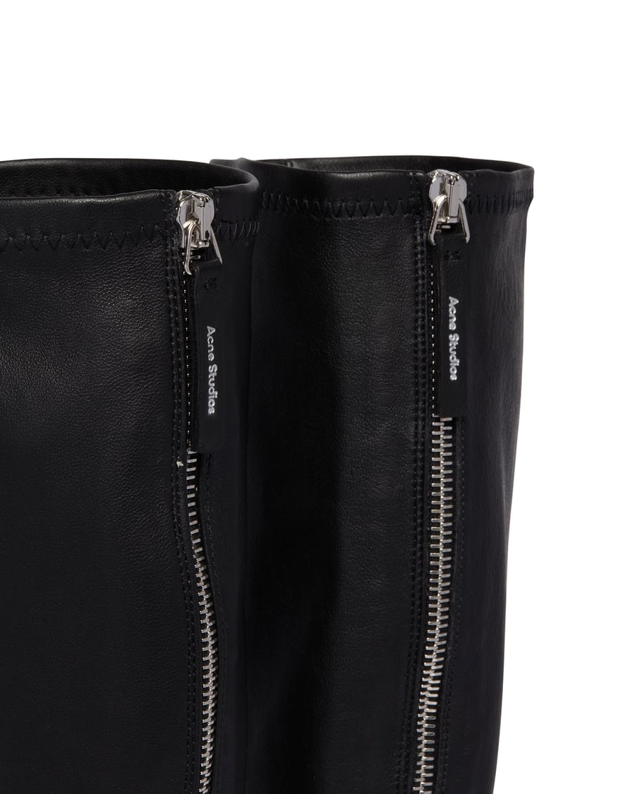 ACNE STUDIOS Stivali Sopra Il Ginocchio Neri, view 6