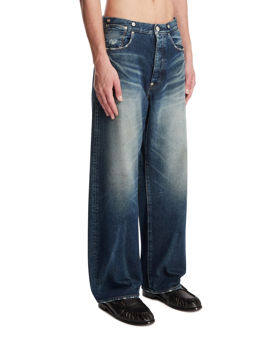 NEEDBY VINTAGE Jeans Relaxed Blu Scuri, view 2