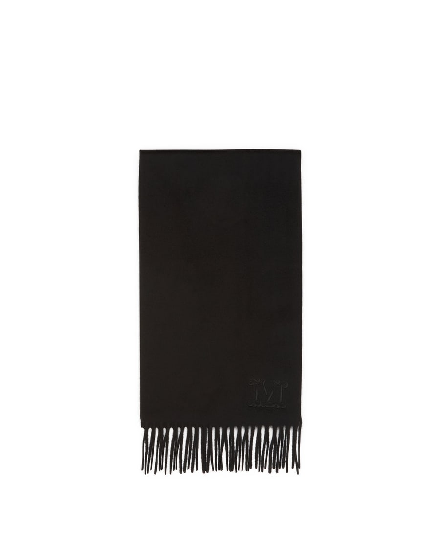 Max Mara Sciarpa In Cashmere Nera
