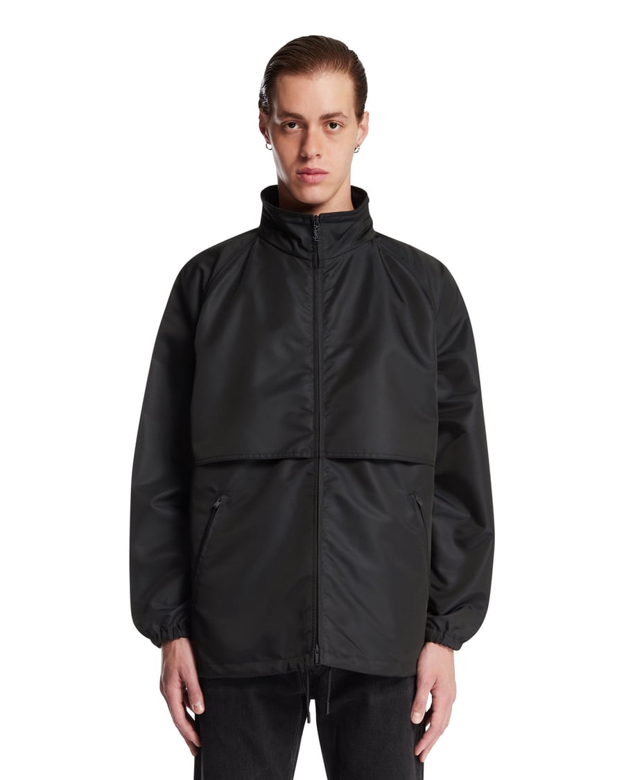 Saint Laurent Giacca Con Zip Nera