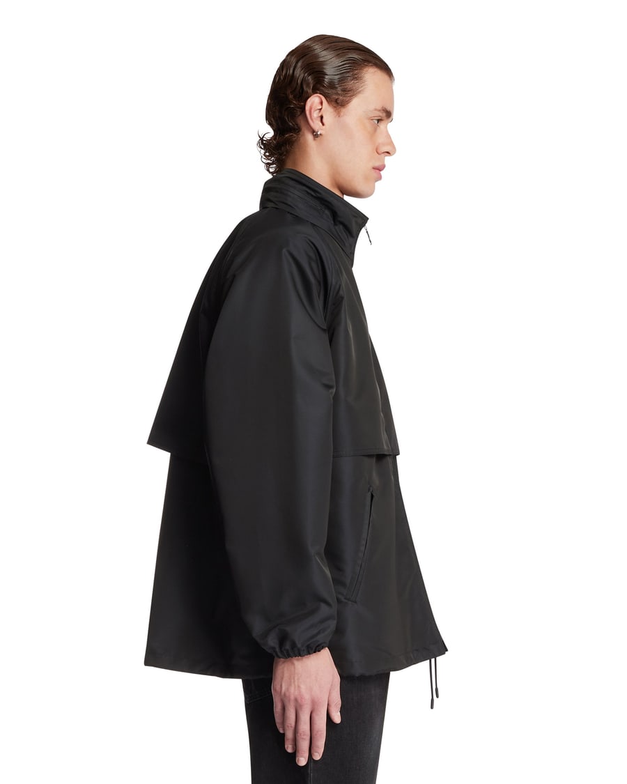 Saint Laurent Giacca Con Zip Nera, view 4
