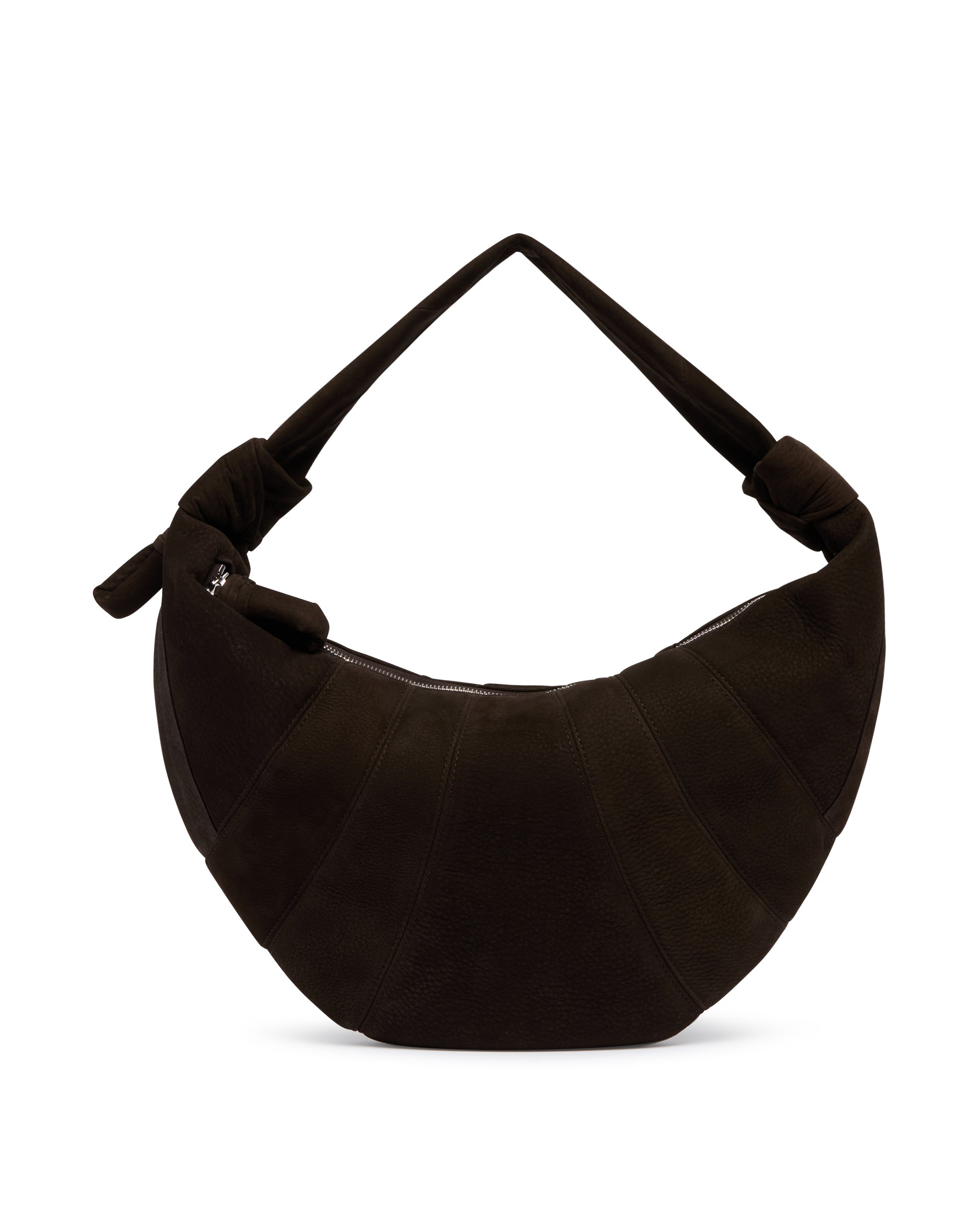 Lemaire Borsa Fortune Croissant Grande Marrone