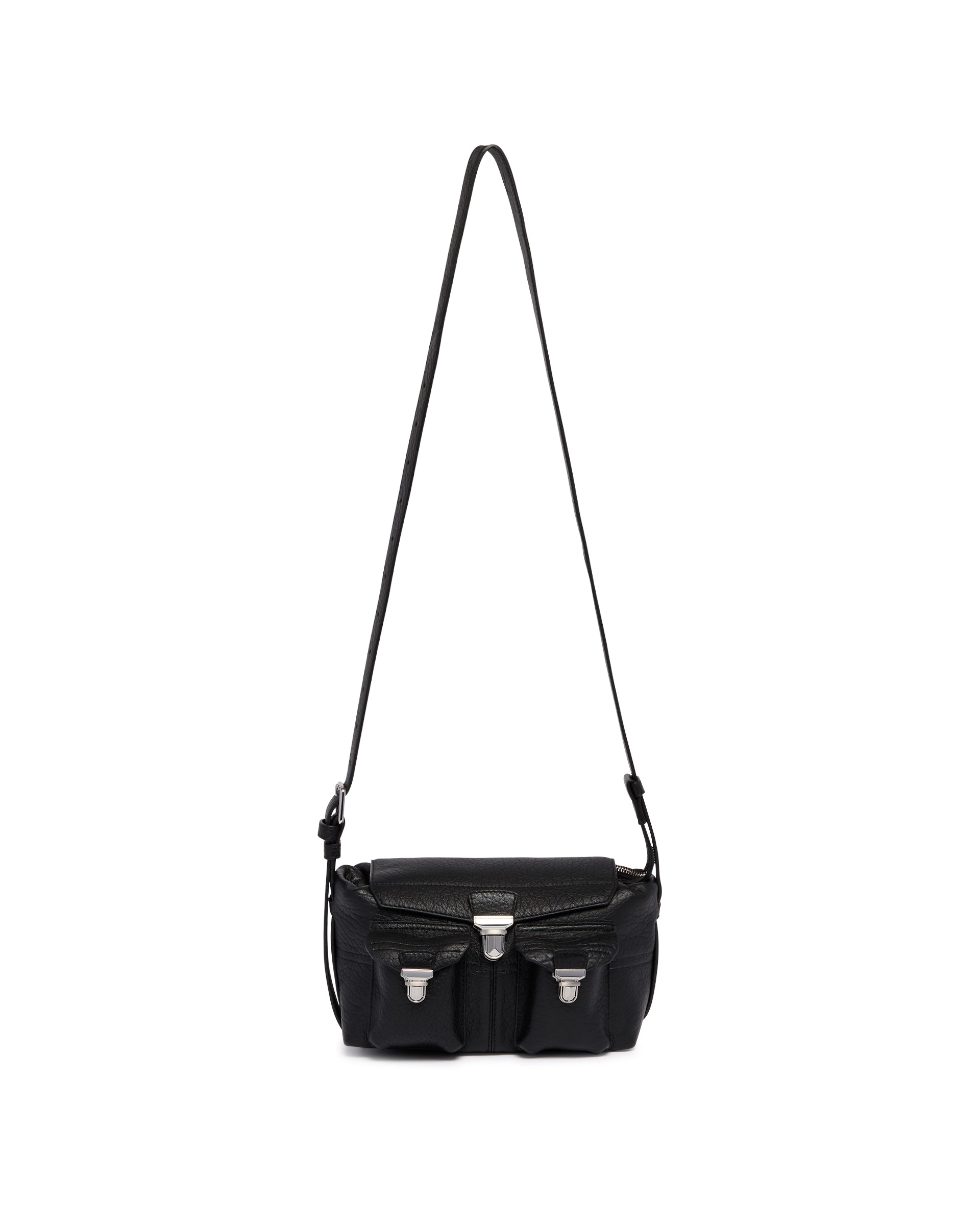Lemaire Borsa Soft Gear In Pelle Nera