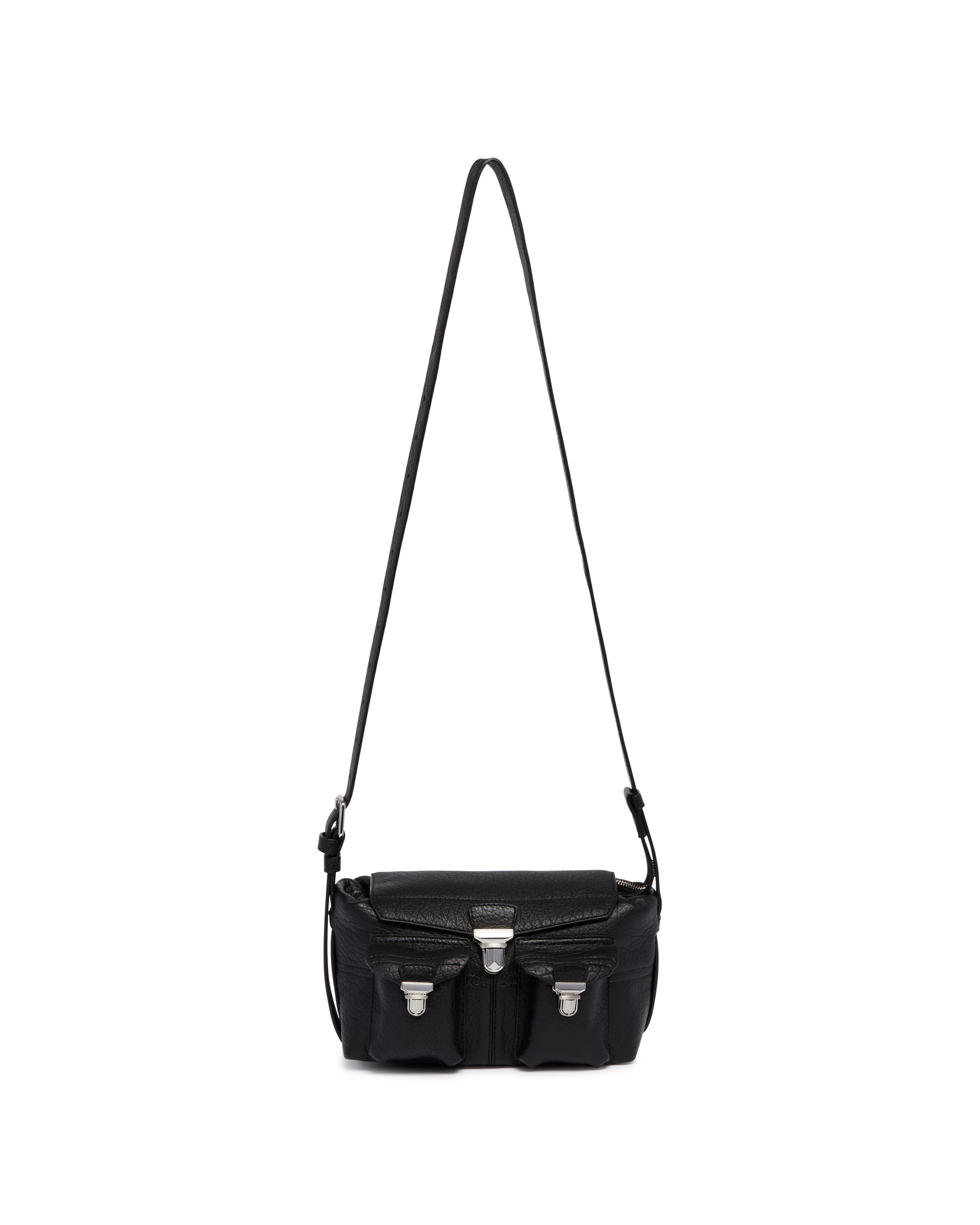Lemaire Borsa Soft Gear In Pelle Nera, view 2