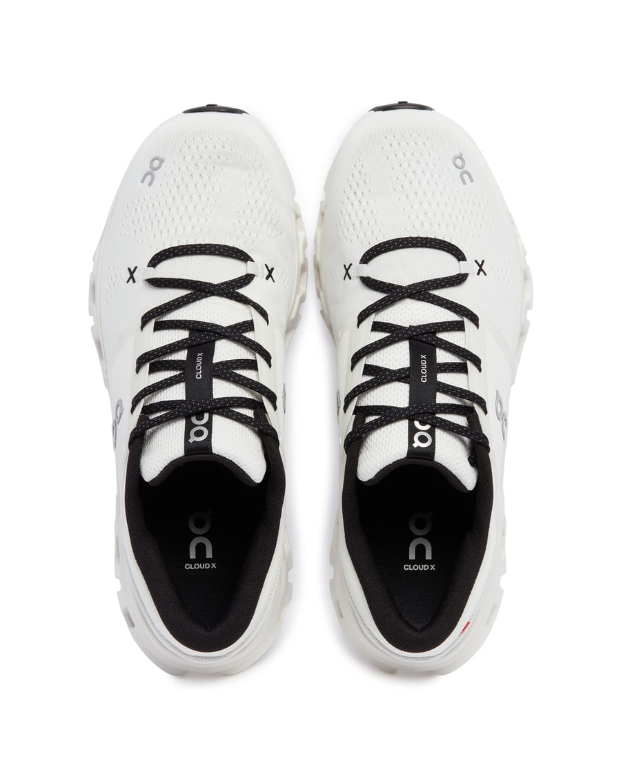ON Sneakers Cloud X 5 Bianche, view 3