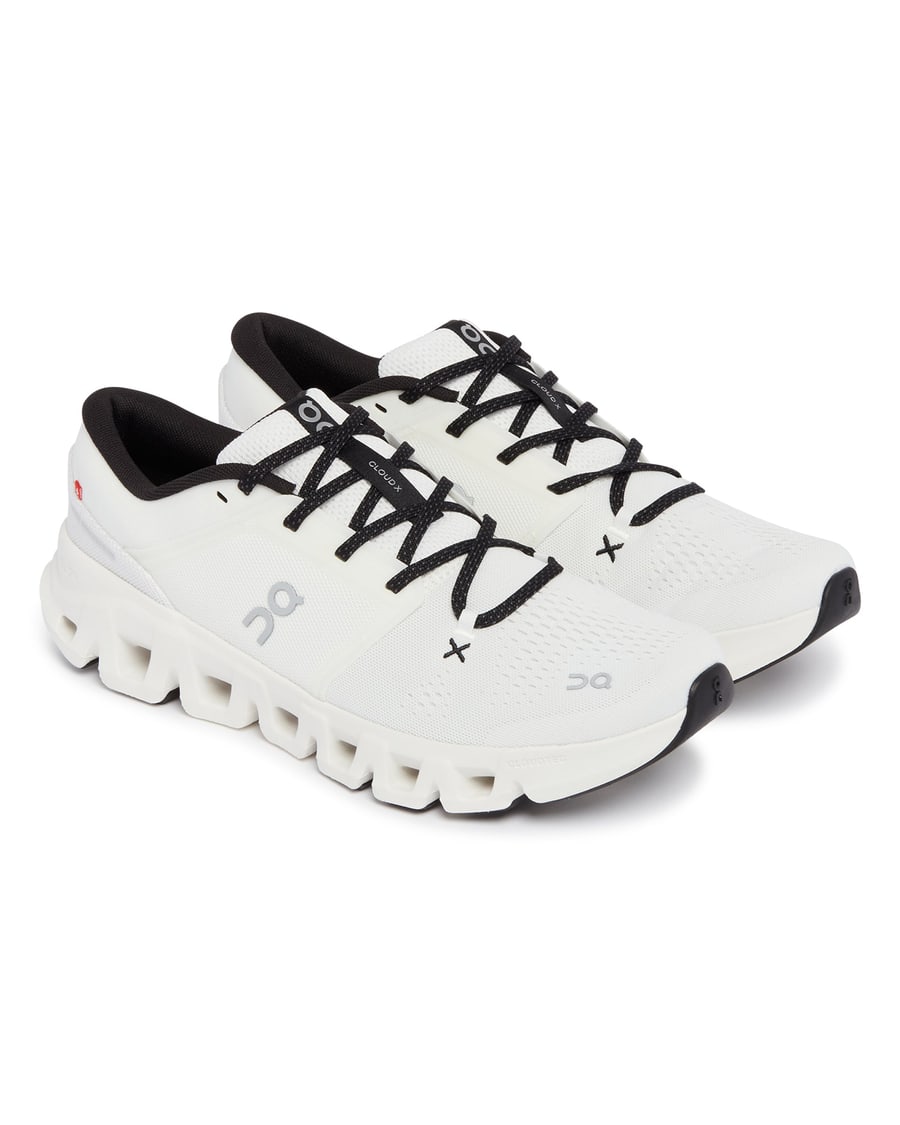 ON Sneakers Cloud X 5 Bianche, view 4