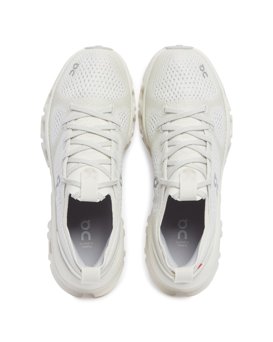 ON Sneakers Cloud X Tempo Bianche, view 3