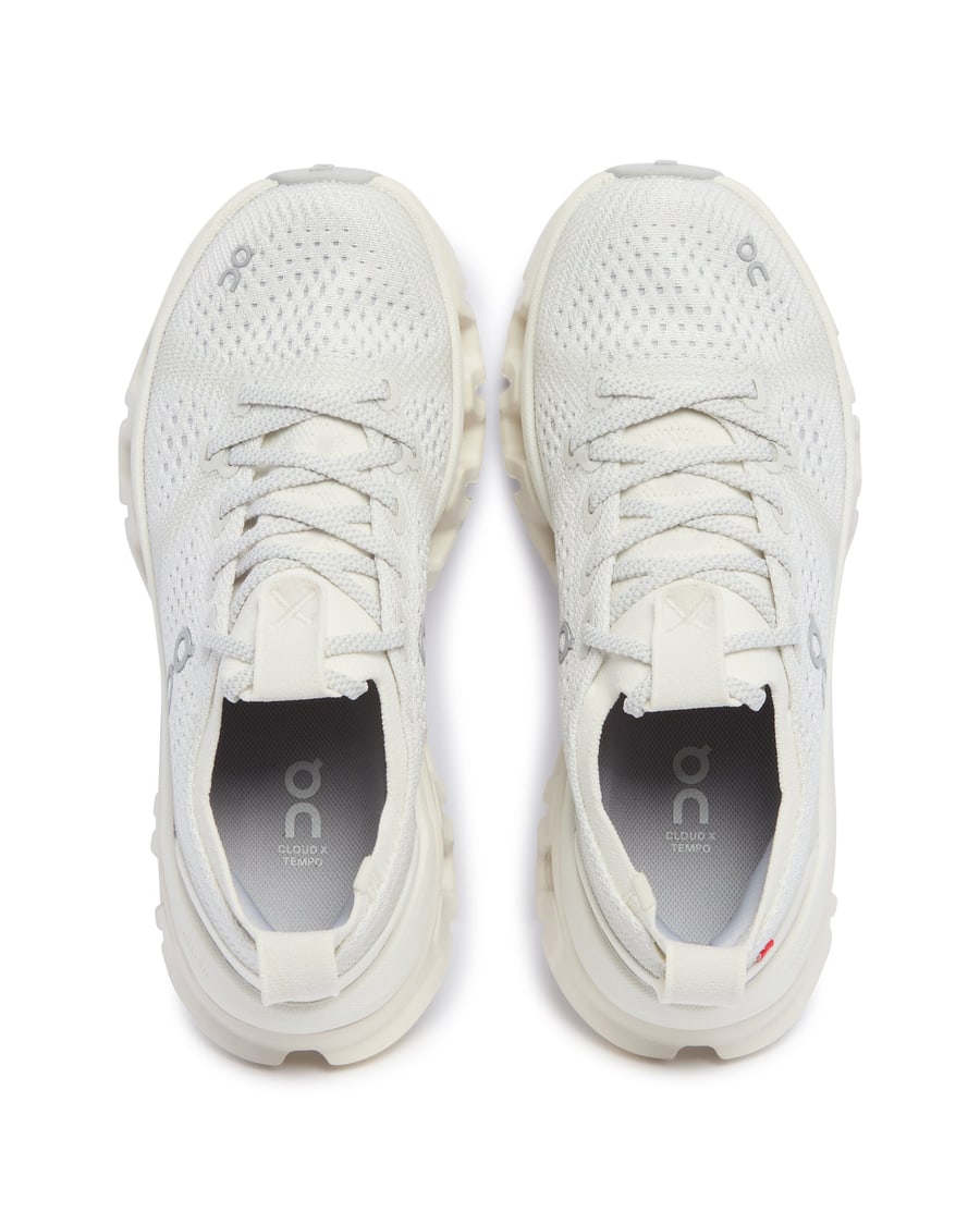 ON Sneakers Cloud X Tempo Bianche, view 3