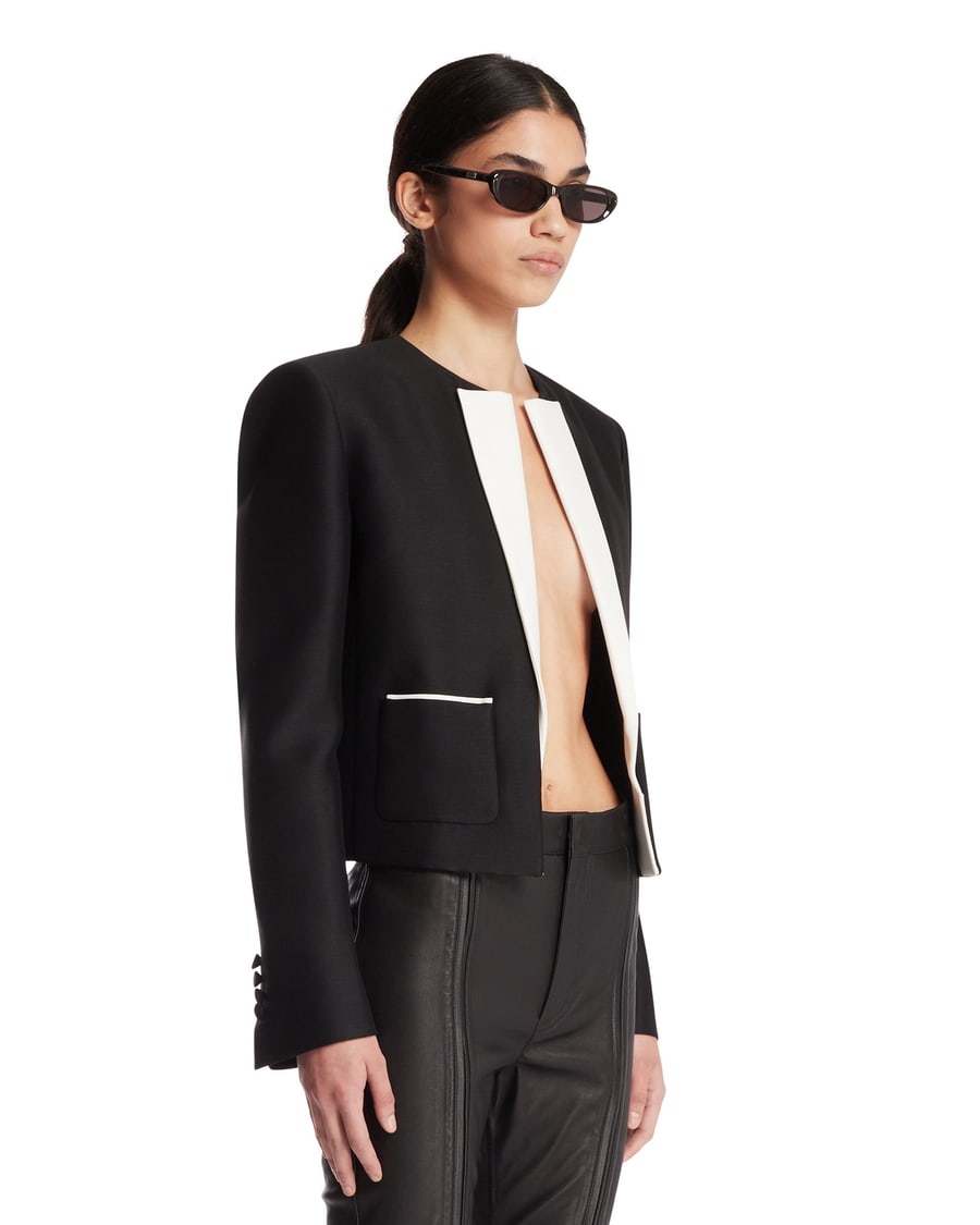 Tom Ford Giacca Spencer Nera, view 2