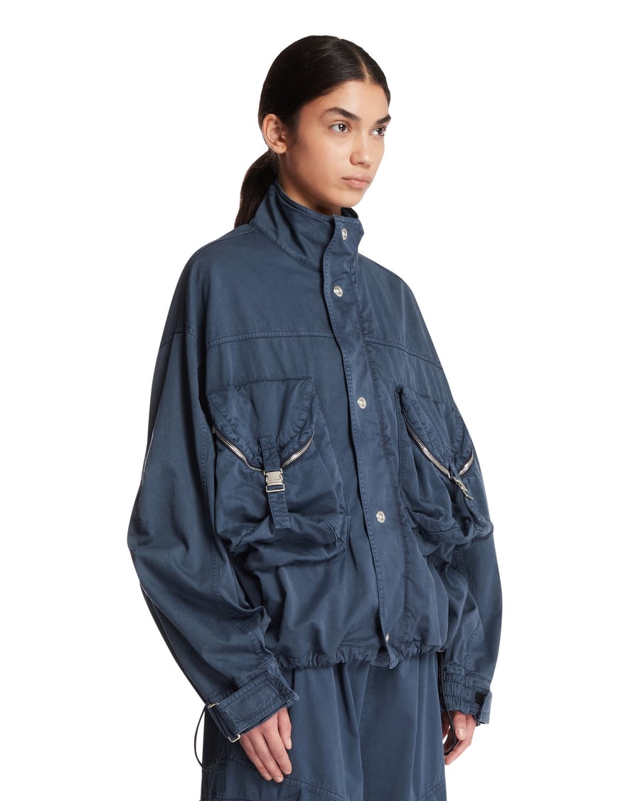 The Attico Bomber Washed Blu, view 2