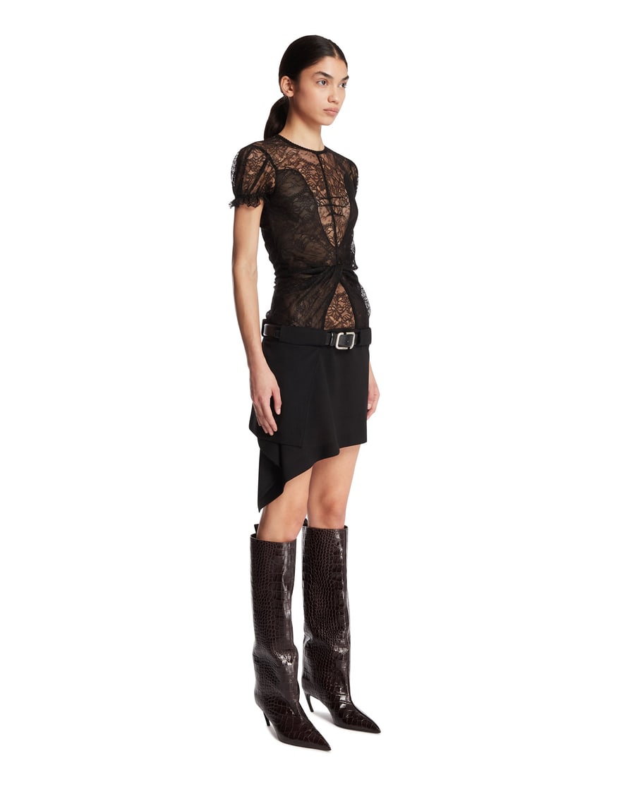 The Attico Top In Pizzo Nero, view 2