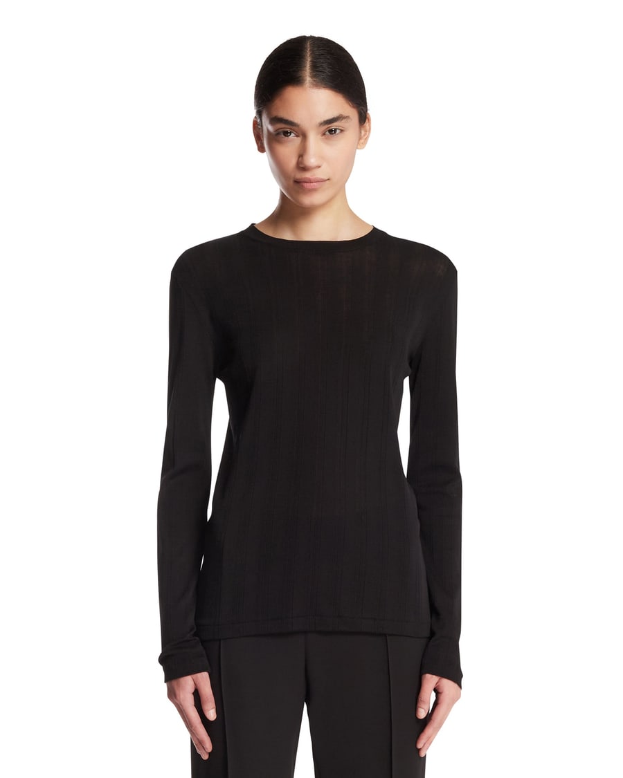 The Row T-Shirt Dantea In Cotone Nera