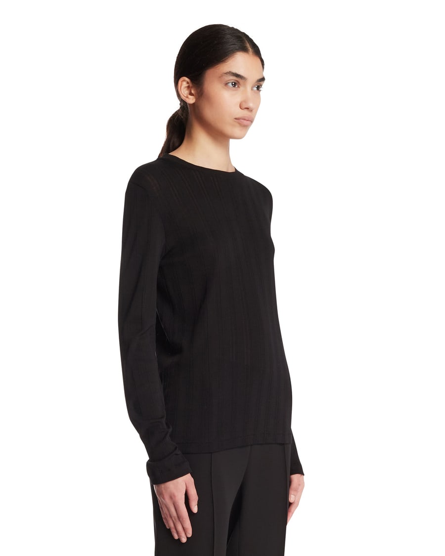 The Row T-Shirt Dantea In Cotone Nera, view 2