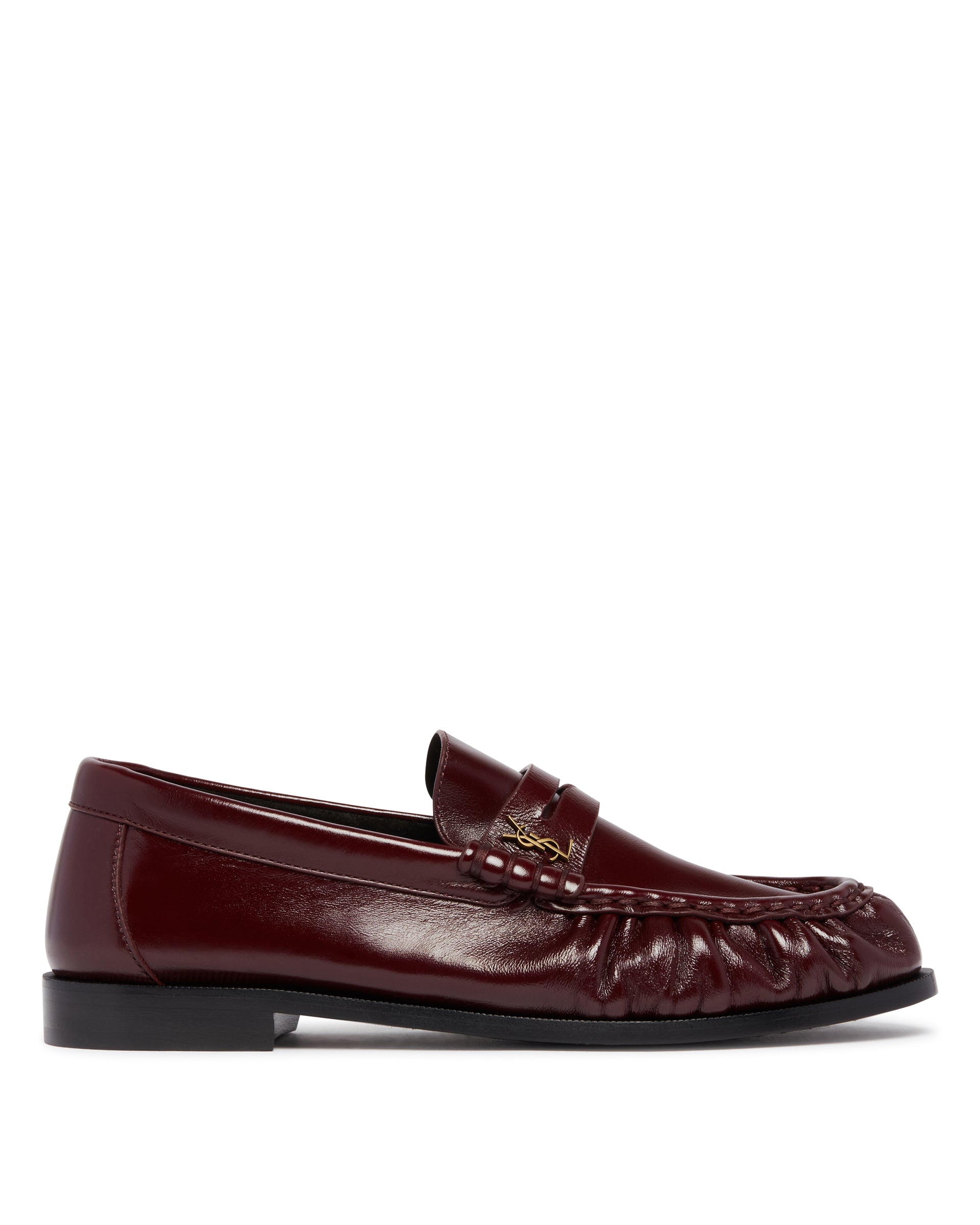 Saint Laurent Mocassini Le Loafer Burgundy