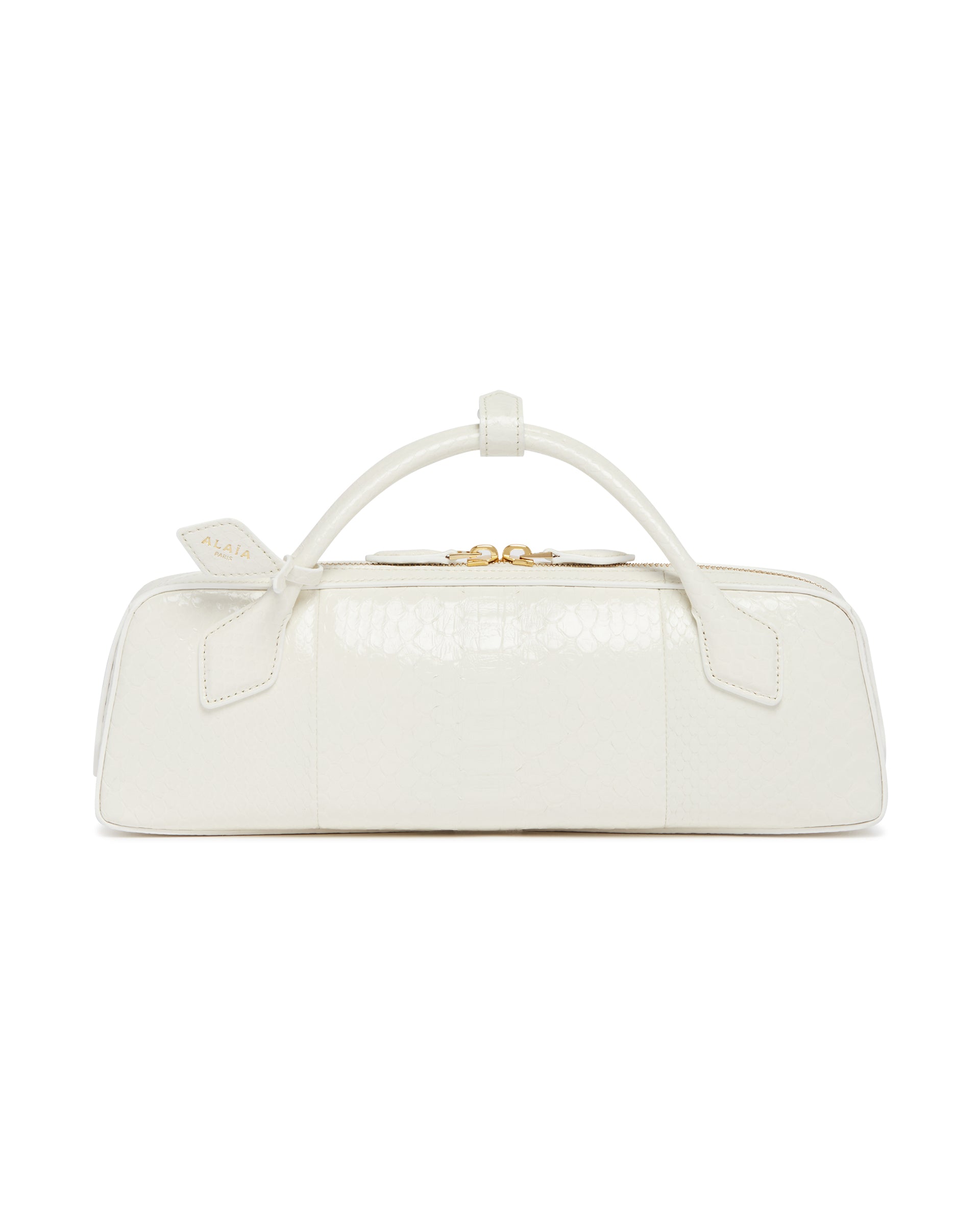 Alaïa Pochette In Pelle Le Teckel Bianca, view 2
