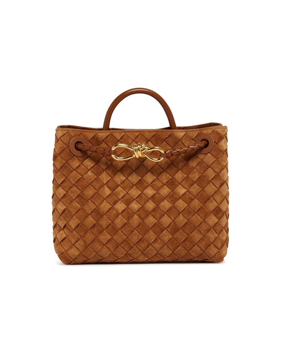 Bottega Veneta Borsa Andiamo Piccola Marrone