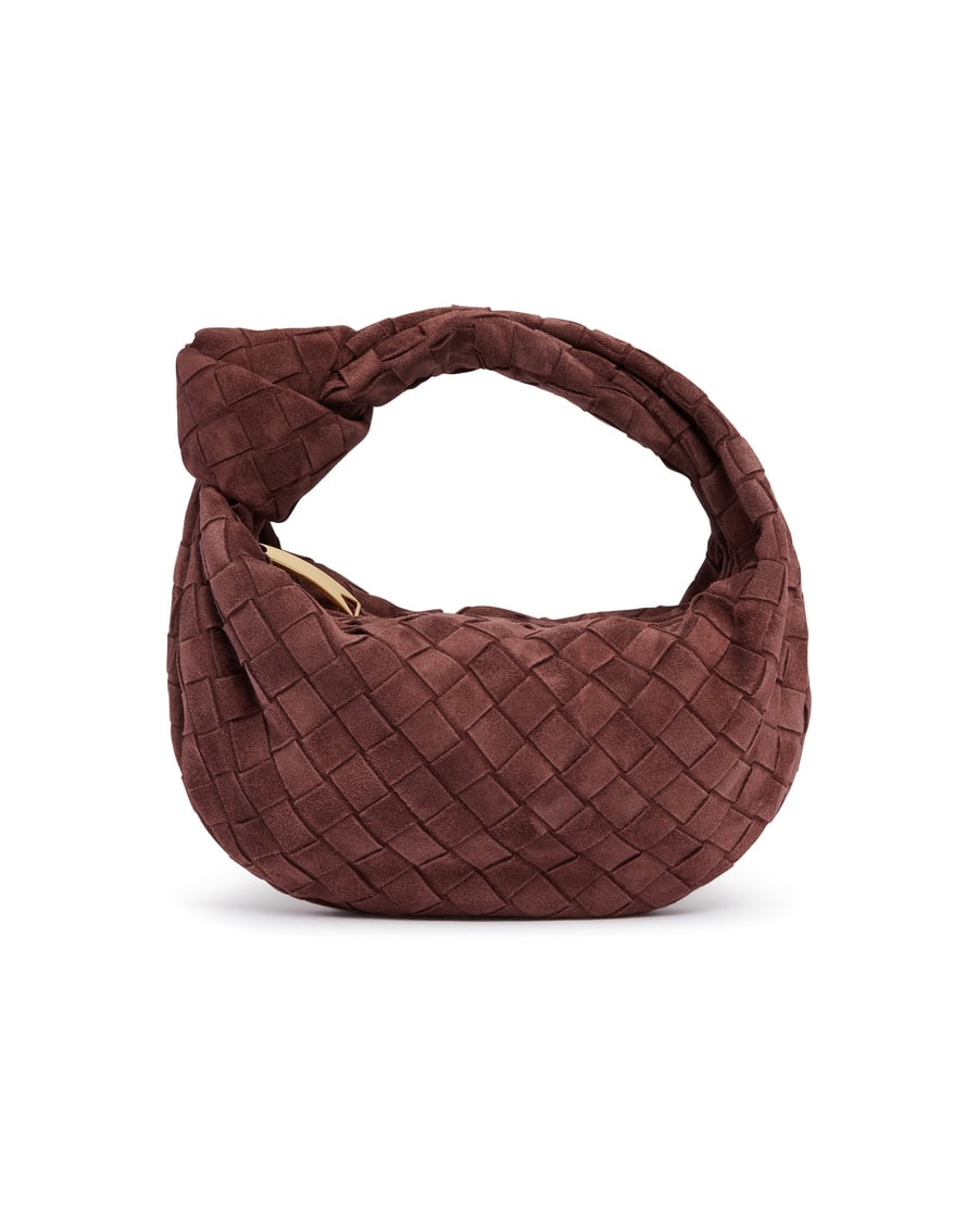Bottega Veneta Borsa Mini Jodie Marrone, view 2