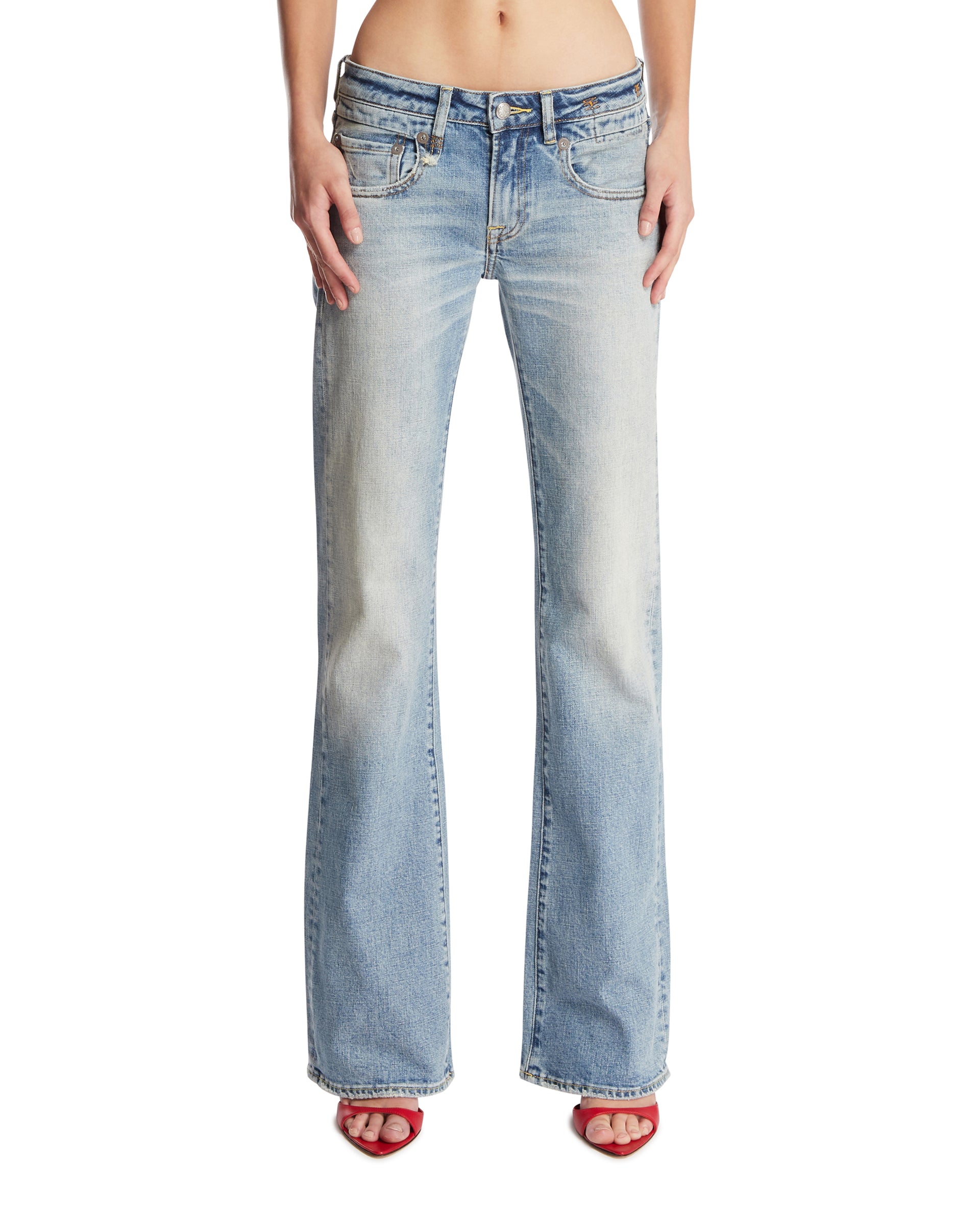 R13 Jeans Charlotte Blu