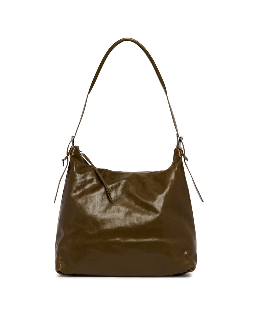 Lemaire Borsa Belted Hobo Marrone