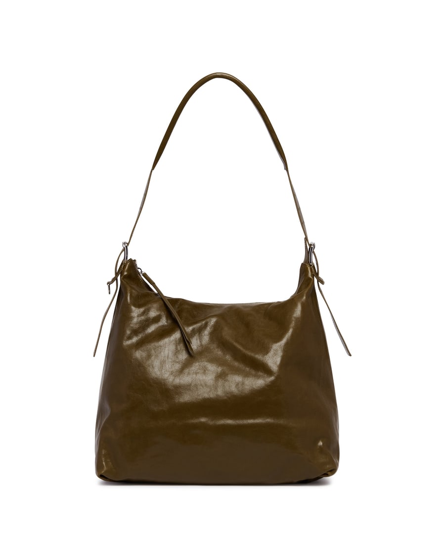 Lemaire Borsa Belted Hobo Marrone, view 2