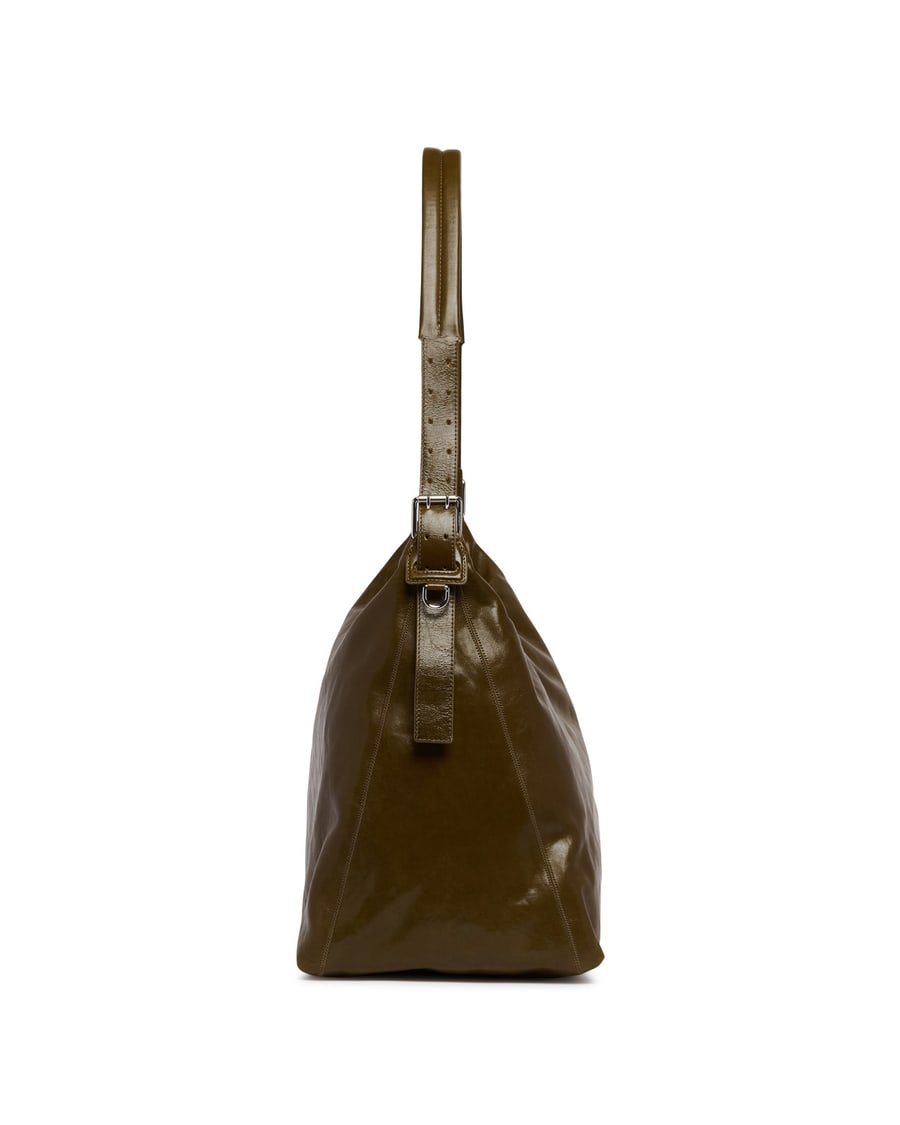Lemaire Borsa Belted Hobo Marrone, view 5