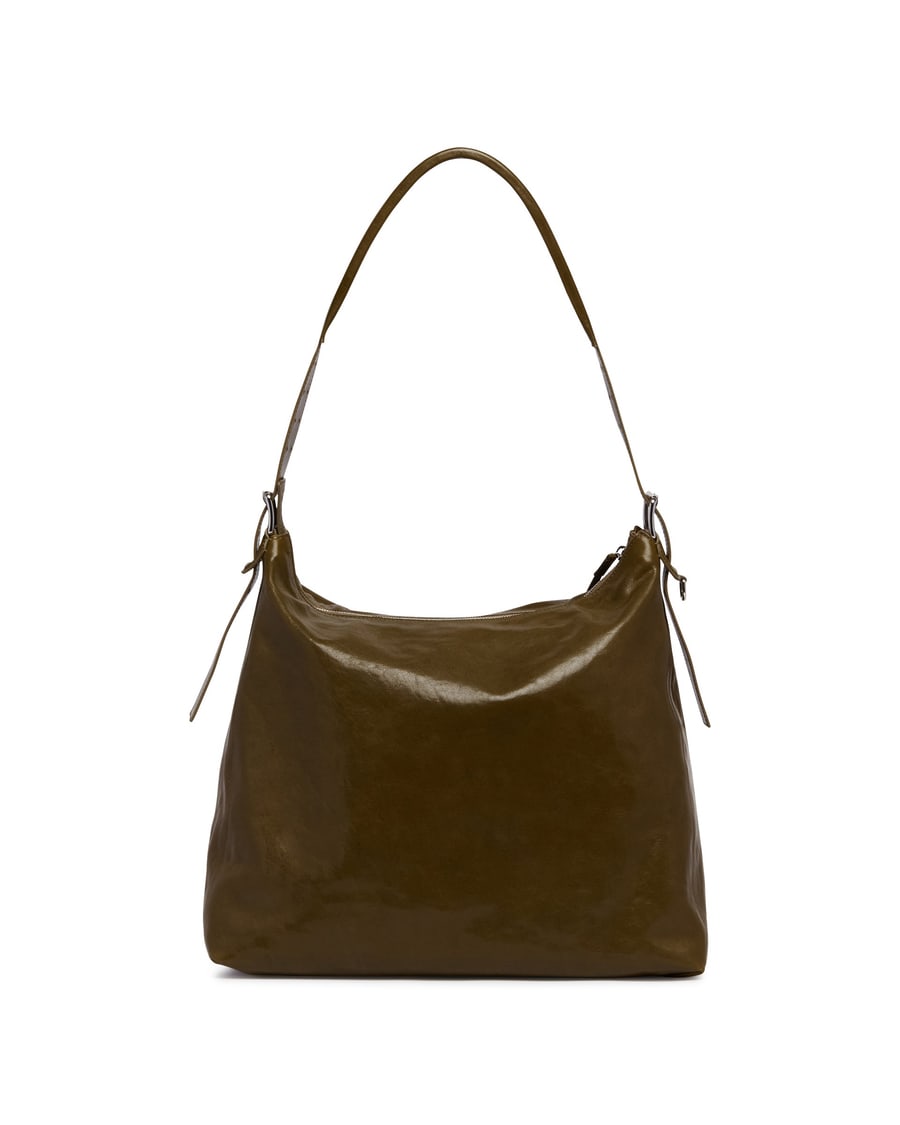 Lemaire Borsa Belted Hobo Marrone, view 6