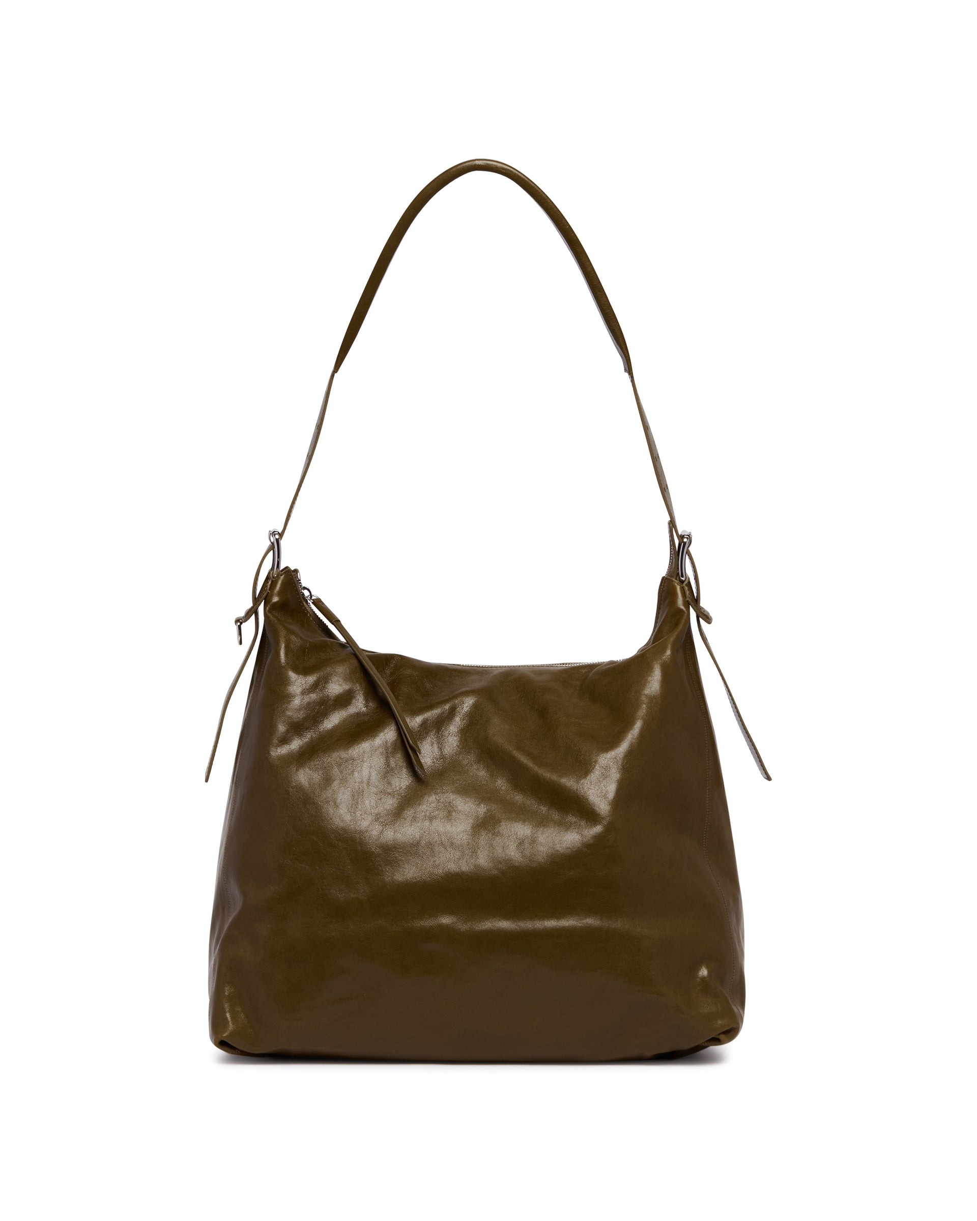 Lemaire Borsa Belted Hobo Marrone, view 2