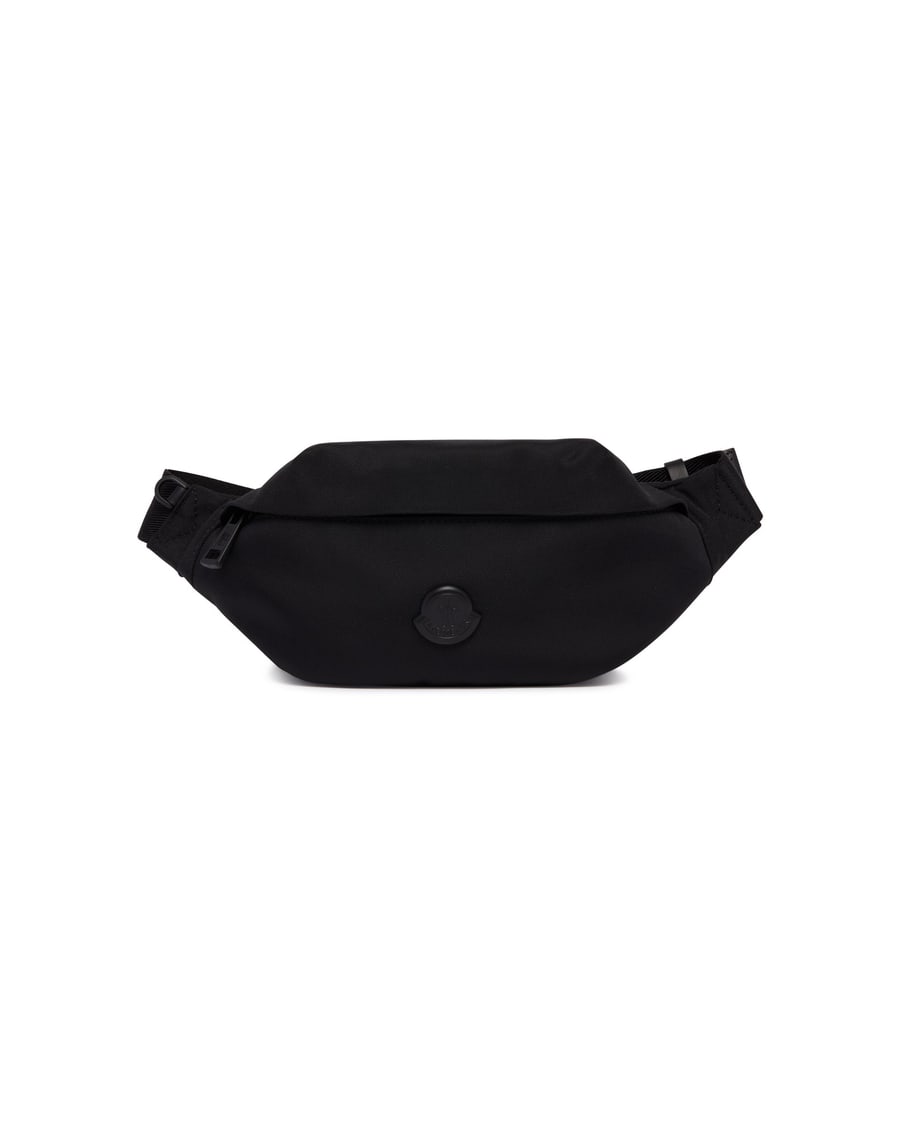 Moncler Marsupio Con Logo Nero, view 2